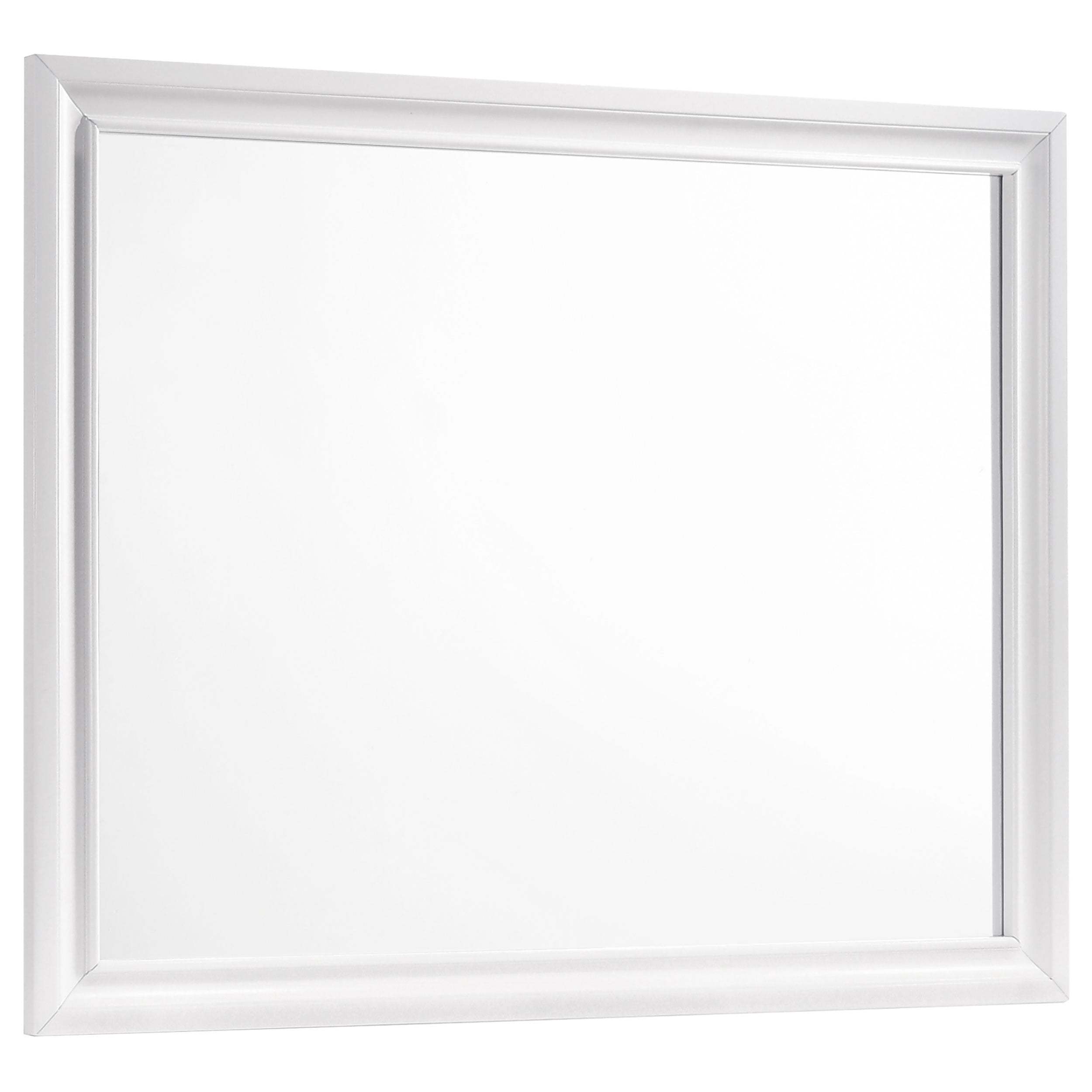 Barzini Dresser Mirror White-CoasterEveryday