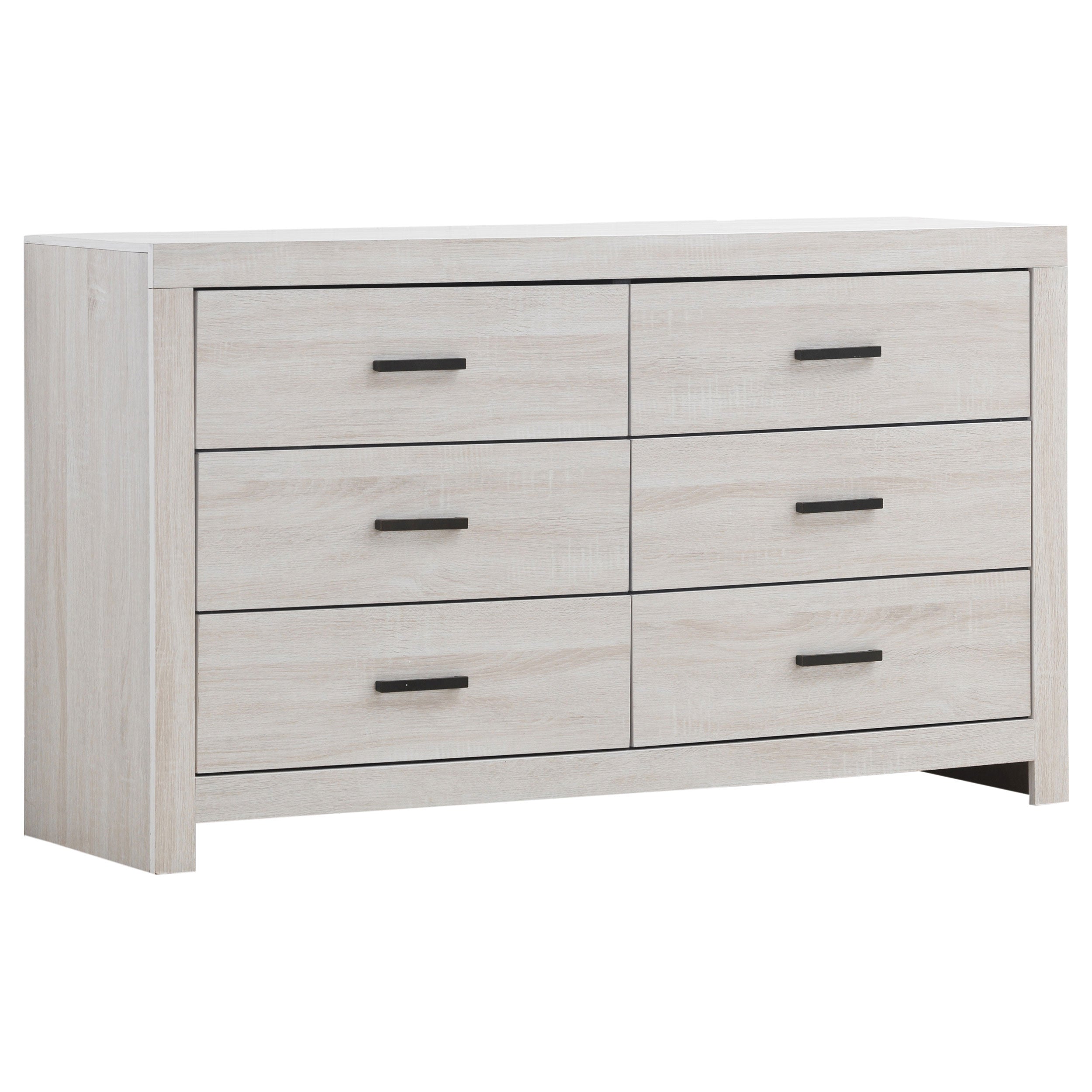 Brantford 6-drawer Dresser Coastal White-CoasterEveryday