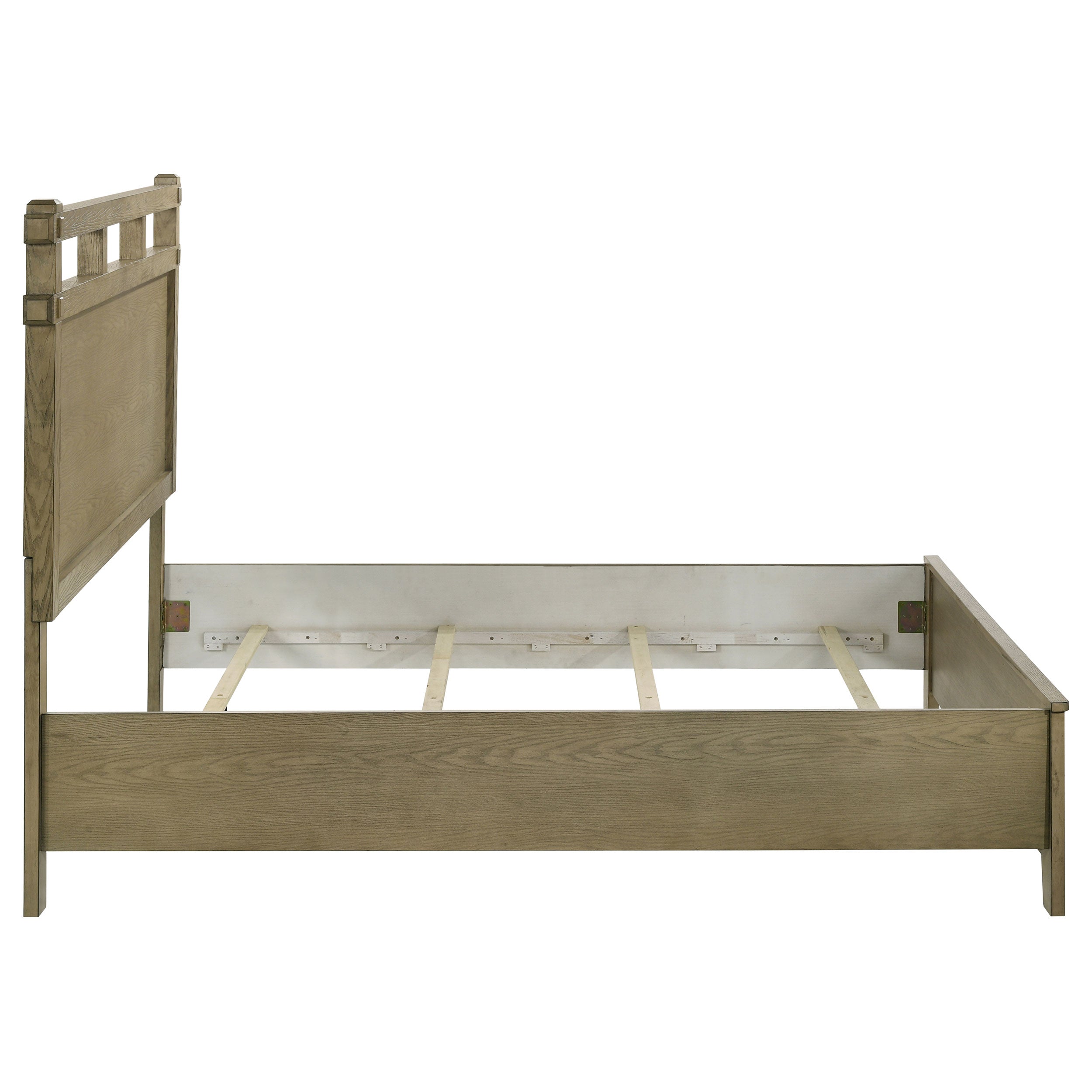 Hazlewood 61-inch Queen Panel Bed Vineyard Oak-