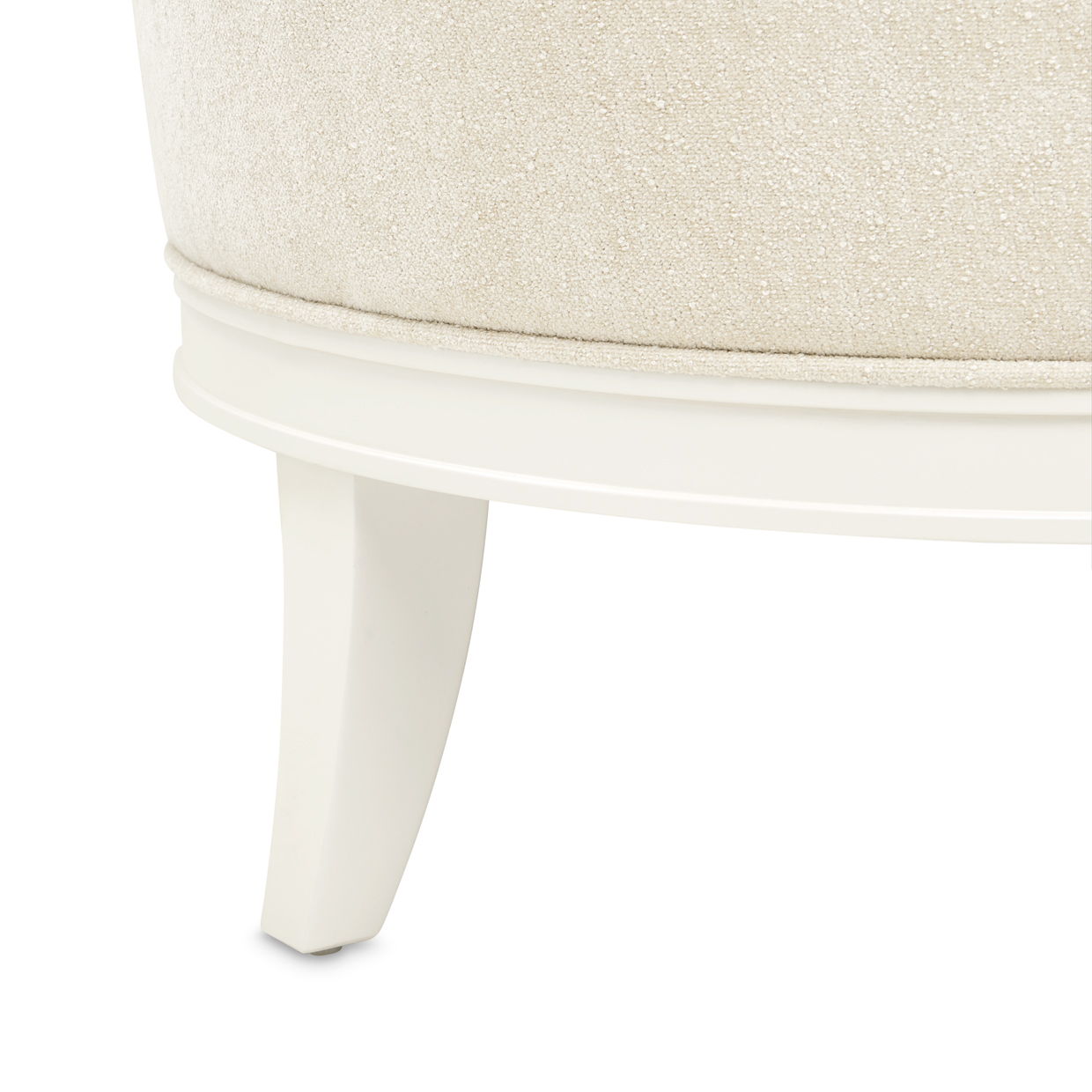La Marisia - Chenille Loveseat - Tranquil / Creamy Pearl