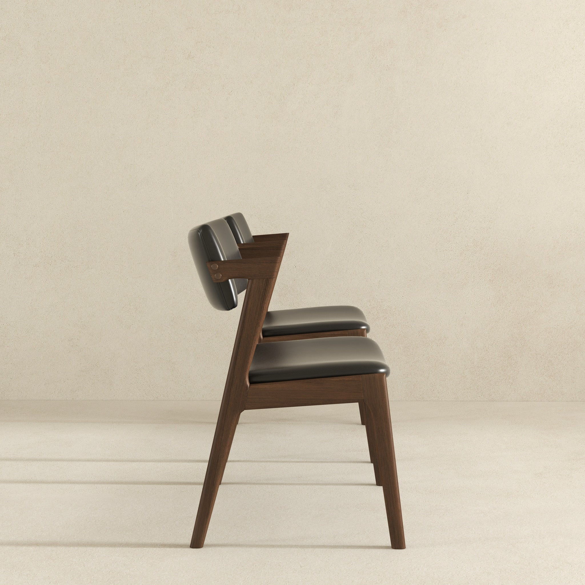Edwin - Mid-Century Modern Dining Chair (Set of 2)
