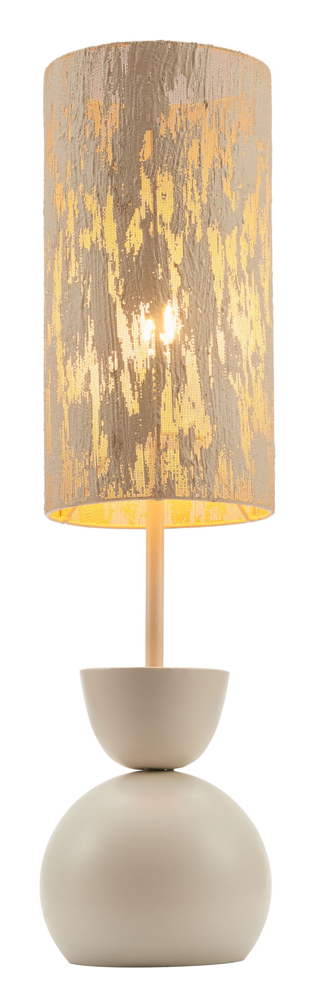 Gochi - Table Lamp - White / Beige
