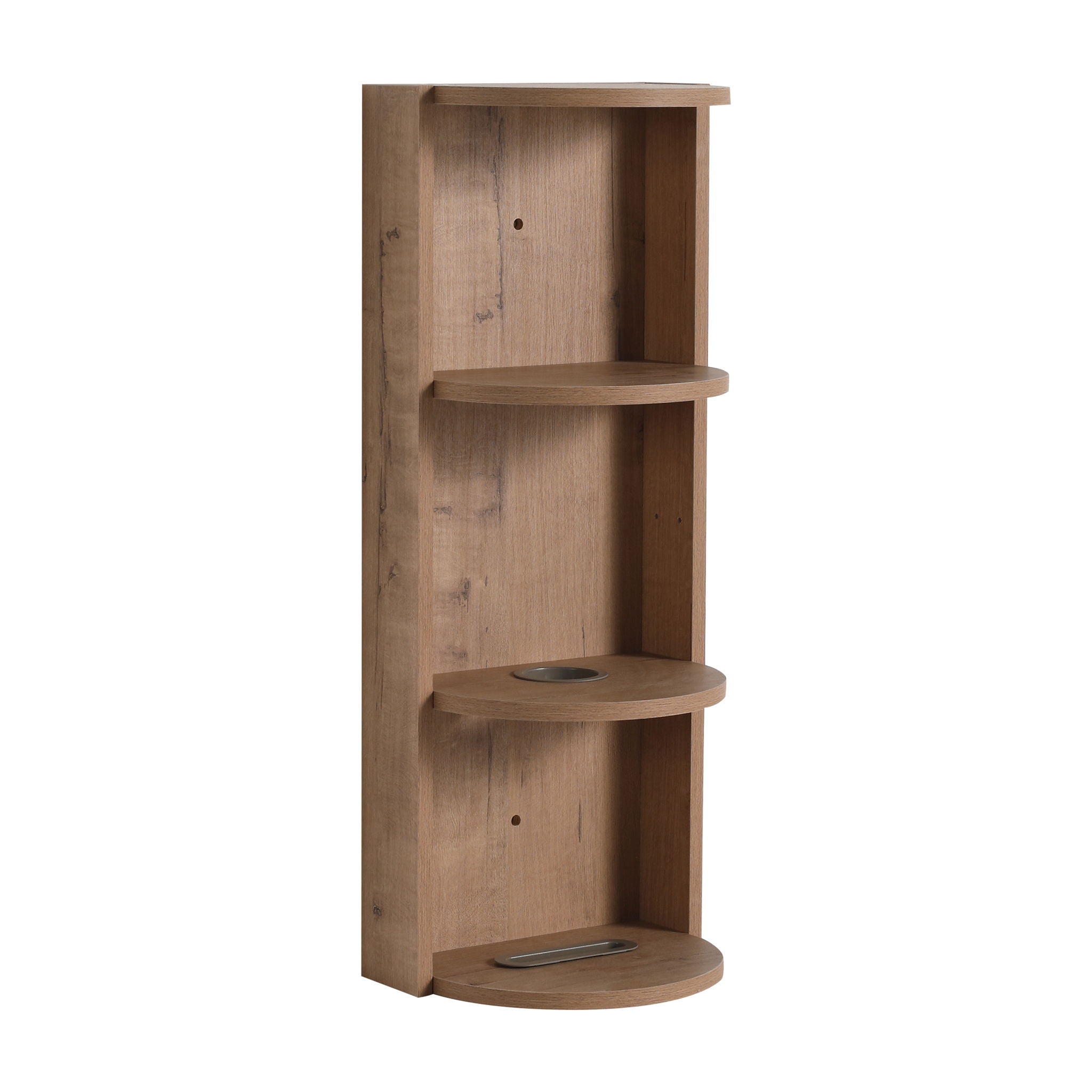 Bathroom Wall Mounted Storage Rack With Float Mounting Design