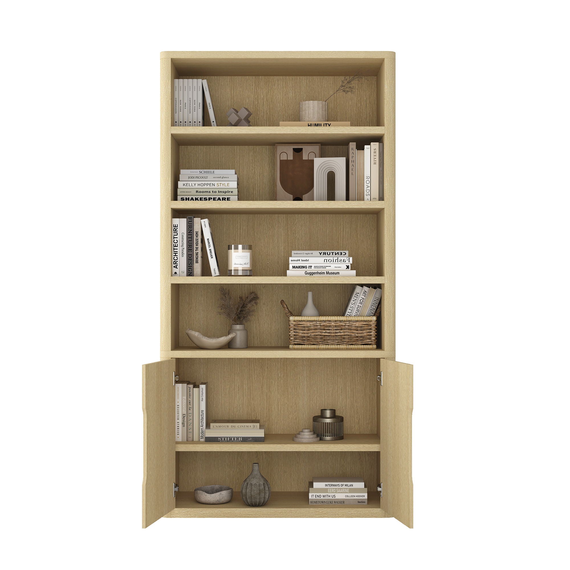 Rivington - Modern Bookcase Cabinet