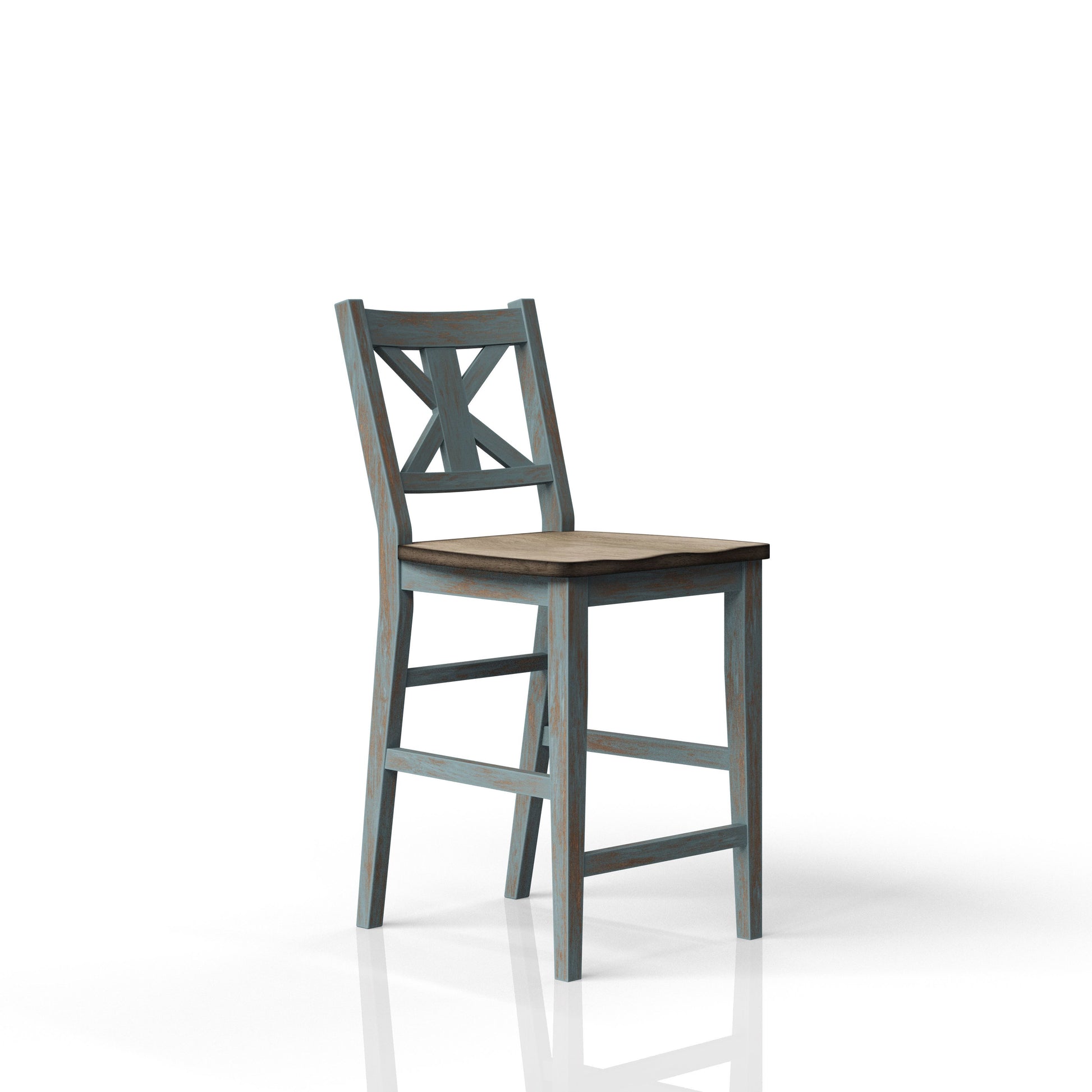 Counter Stool - Aqua Blue - Best Buy Furniture