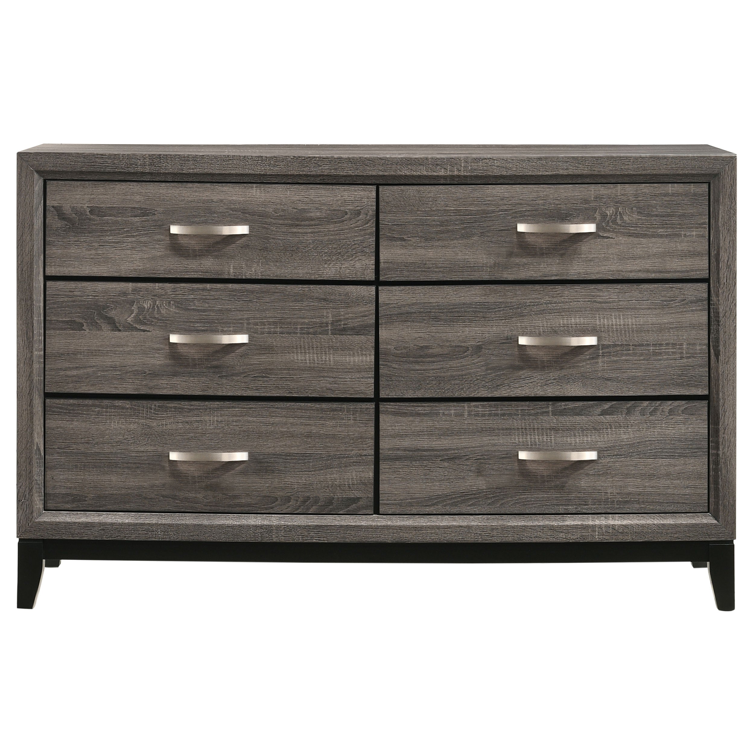 Watson 6-drawer Dresser Grey Oak-CoasterEveryday