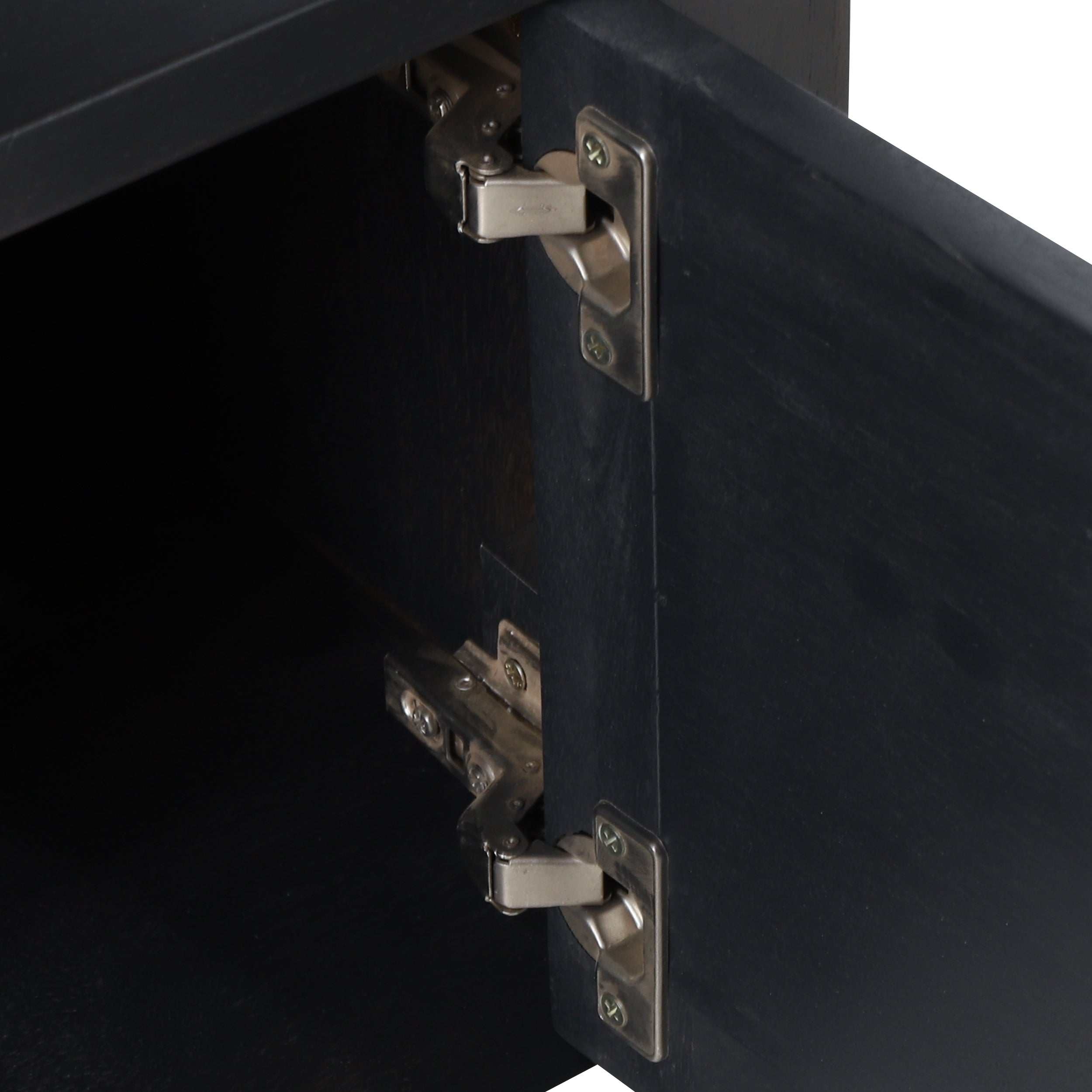 Black Classic Nightstand