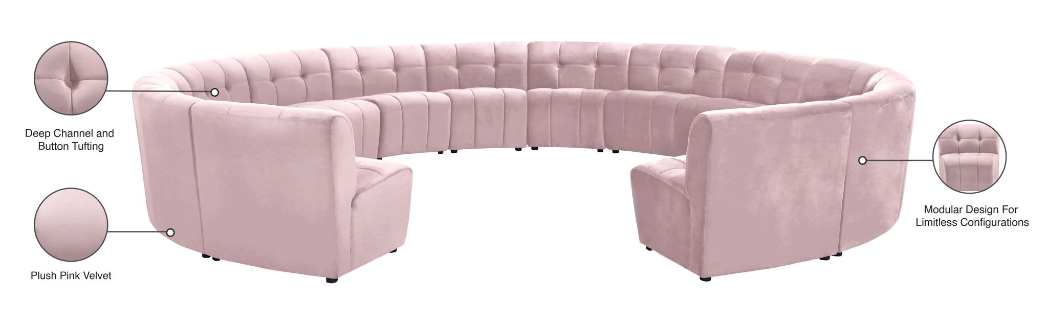 Limitless - 14 Pc. Modular Sectional