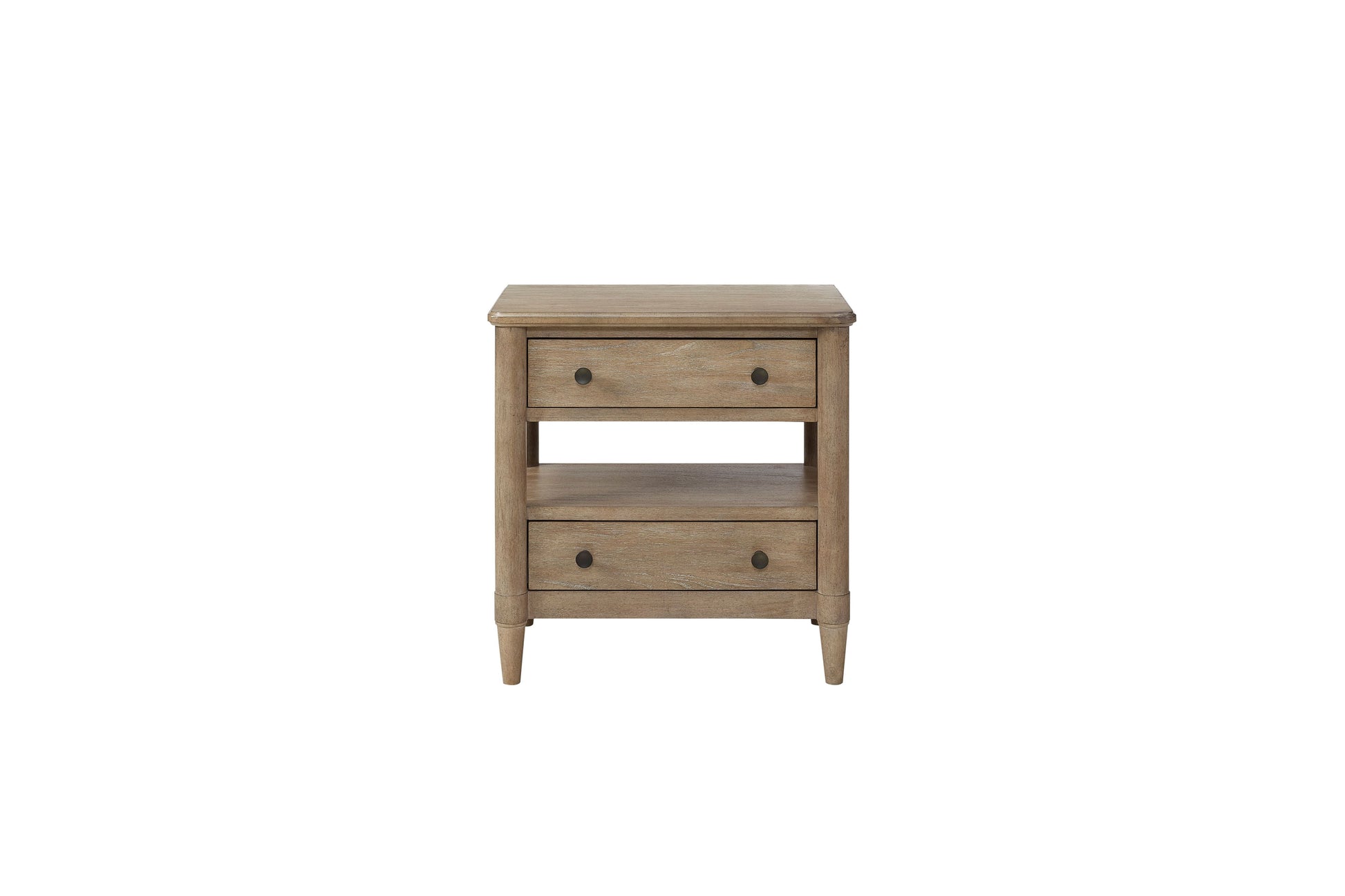Open Nightstand With 2 Drawers - Best Buy Furniture