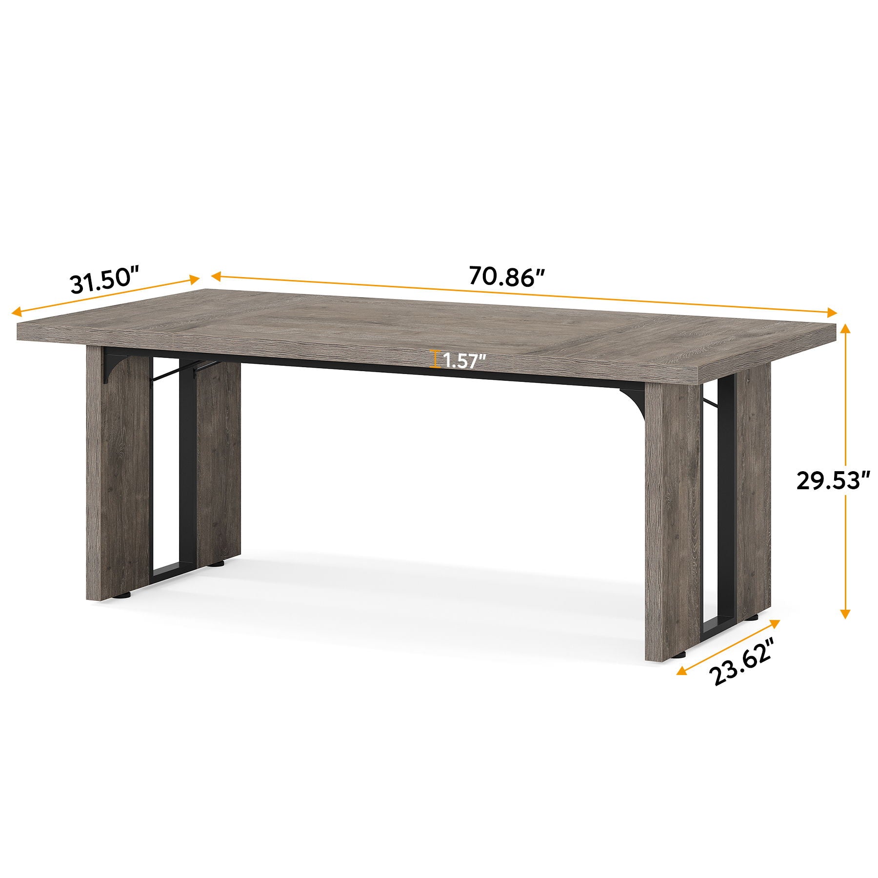 Large Rectangular Kitchen Table
