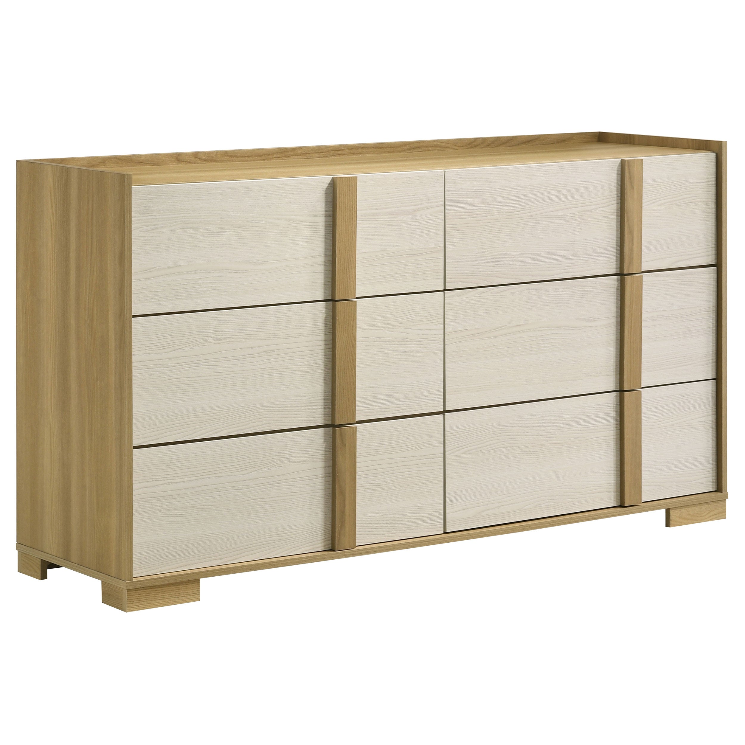 Hyland 6-drawer Dresser Natural-