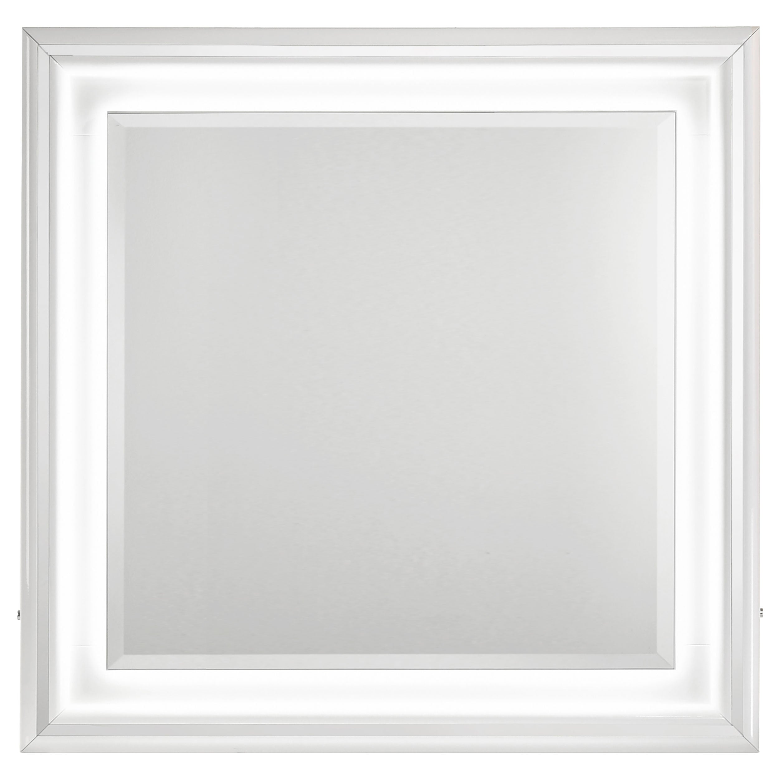 Cassia Dresser Mirror White High Gloss-