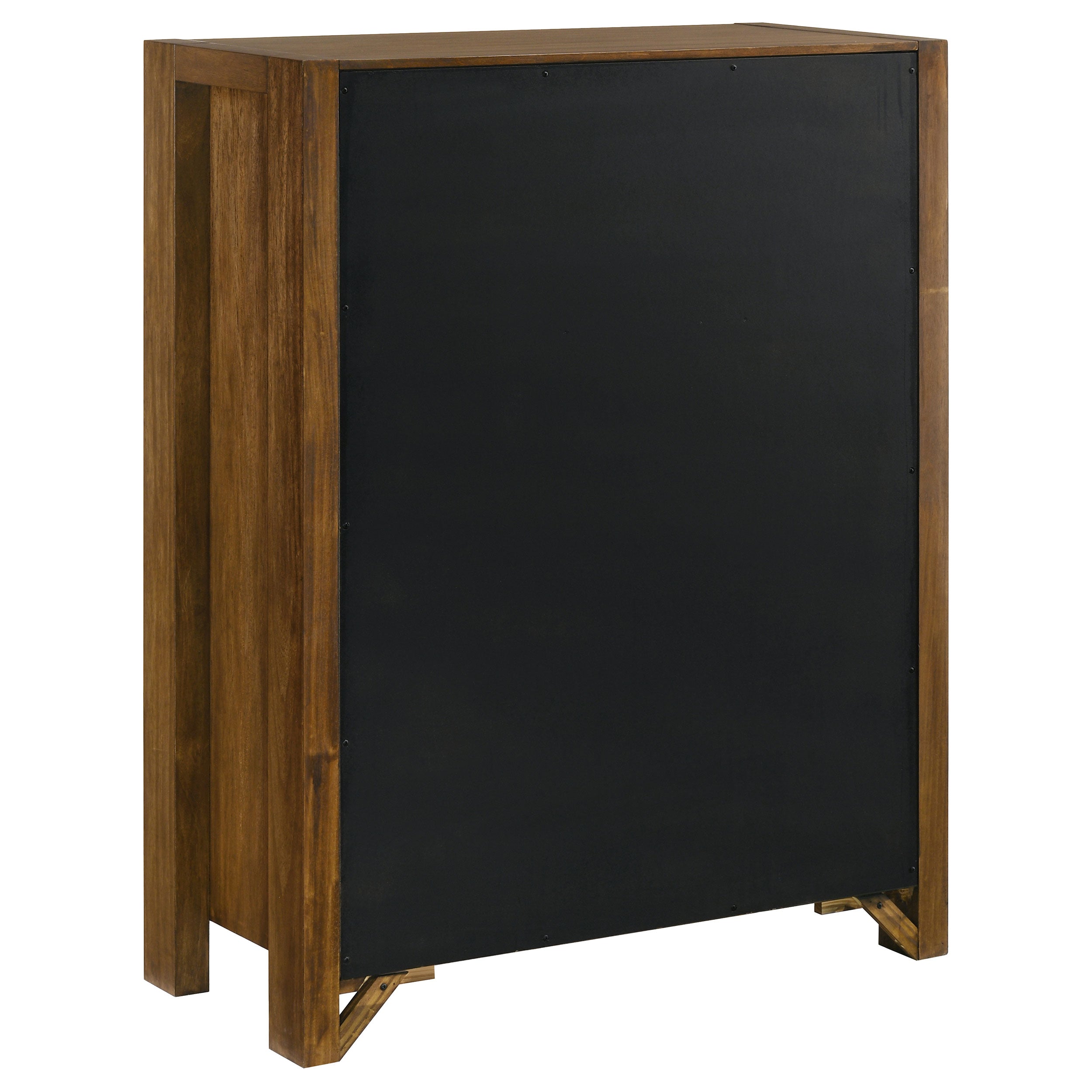 Adderley 5-drawer Bedroom Chest of Drawers Warm Brown-