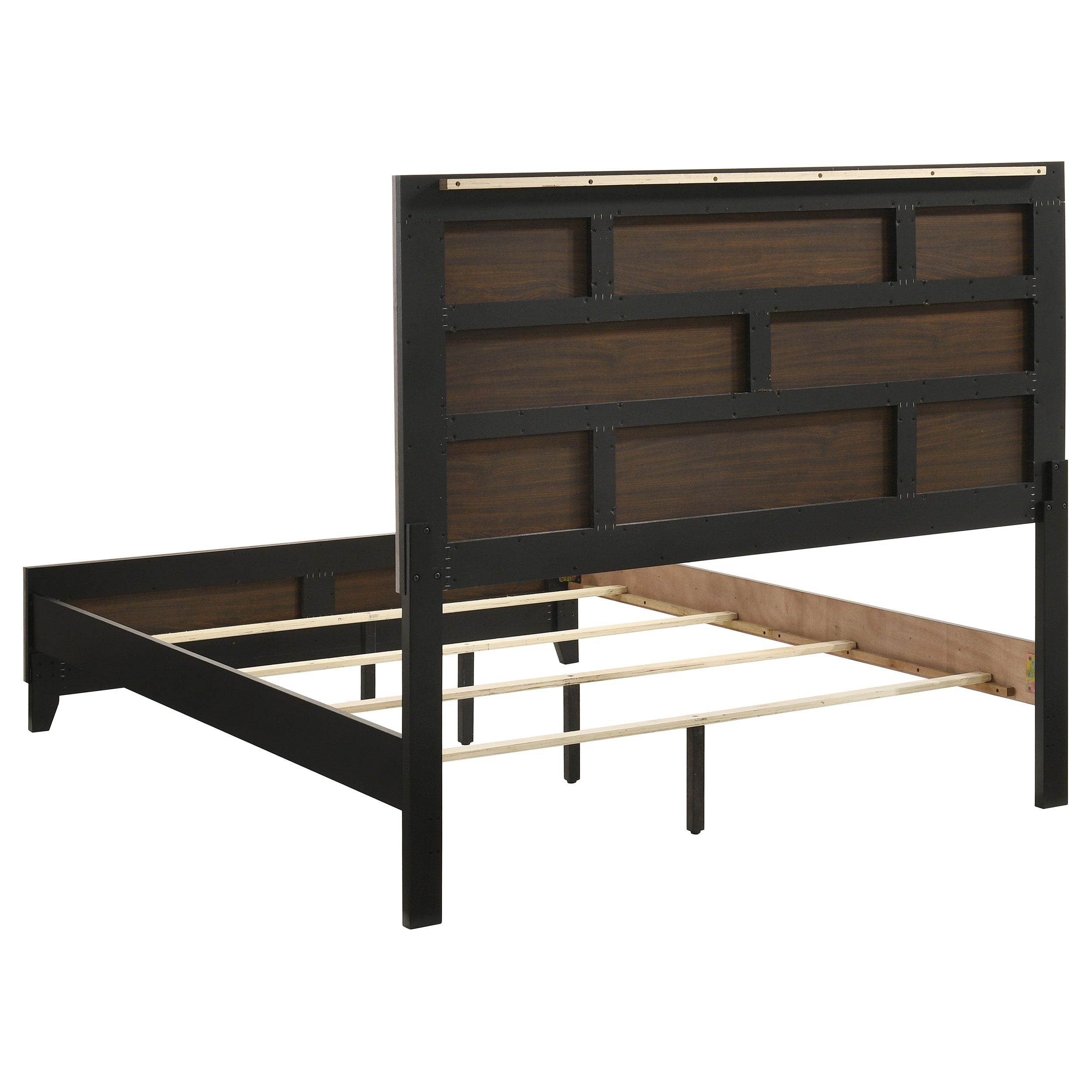 Watson Wood Queen Panel Bed Light Taupe-