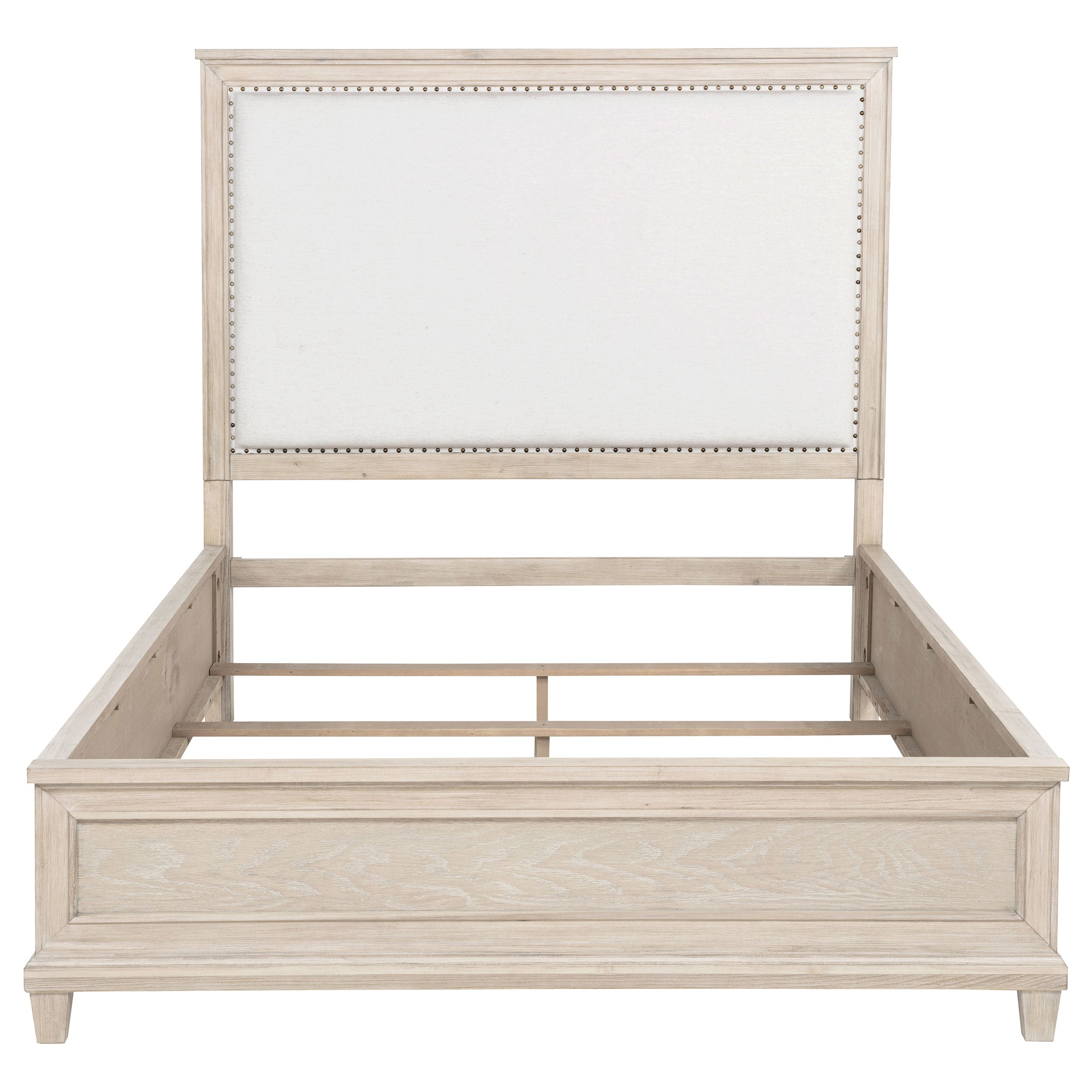 Pembroke 66-inch Queen Panel Bed Washed Oak-