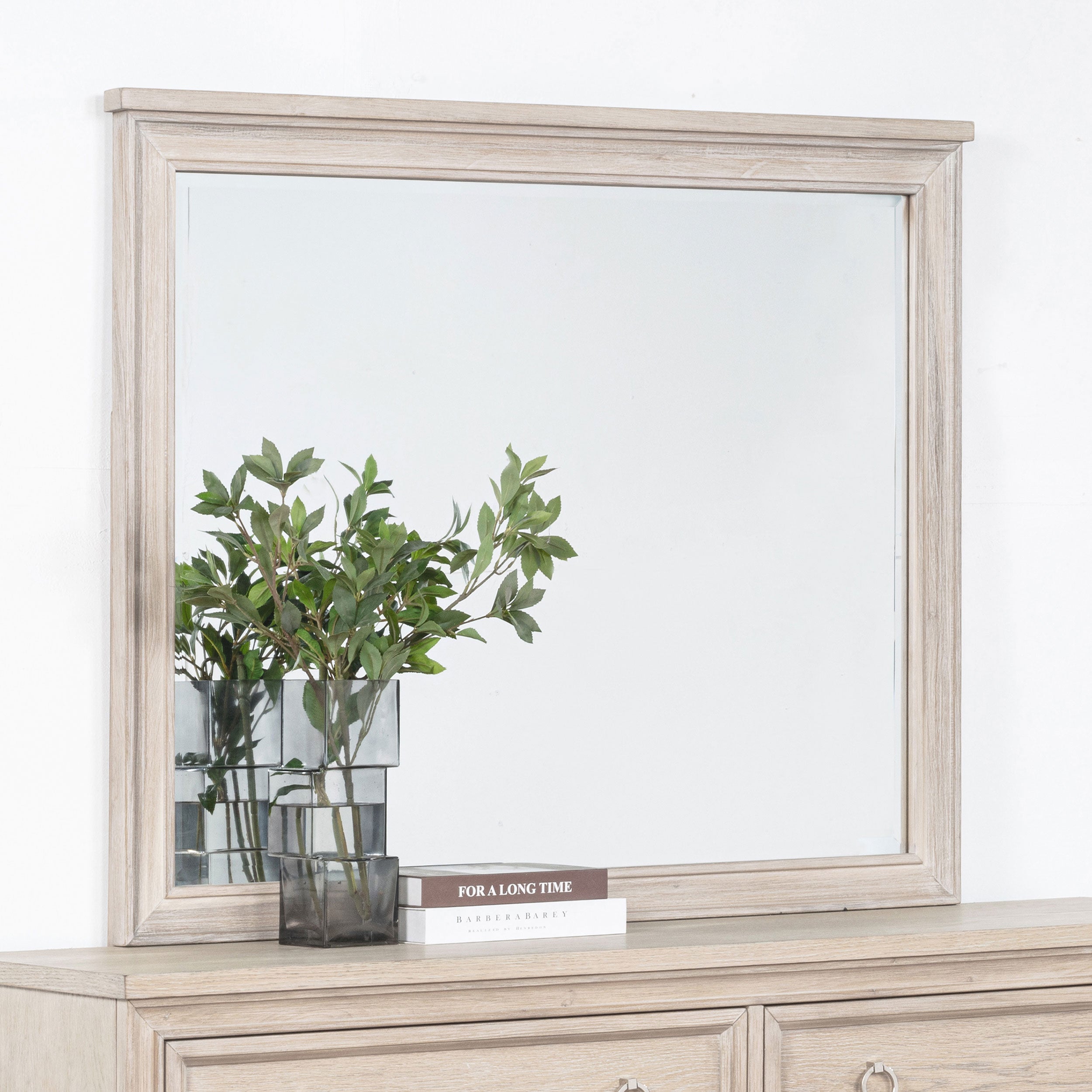 Pembroke Dresser Mirror Washed Oak-
