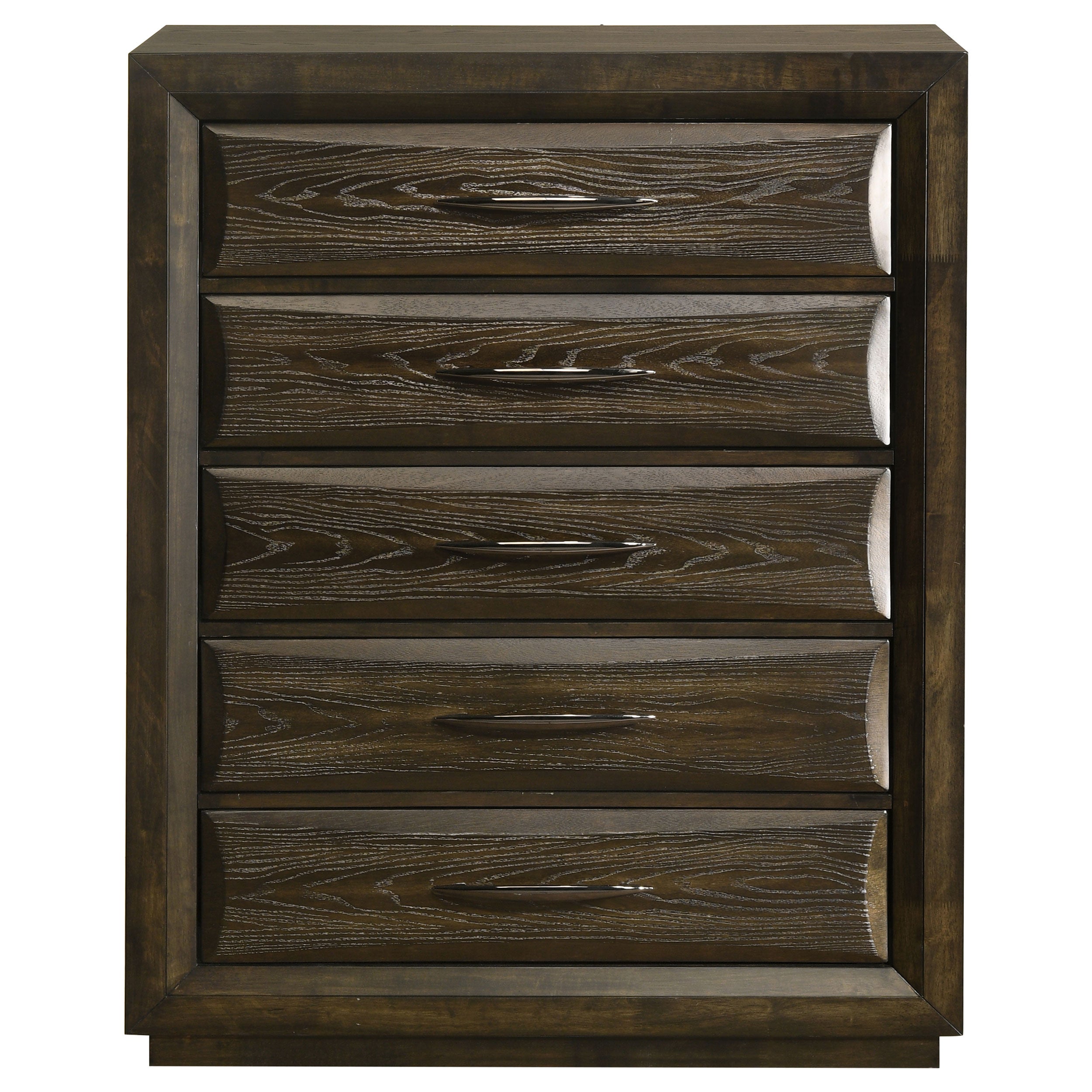 Atlas 5-drawer Bedroom Chest of Drawers Dark Oak-