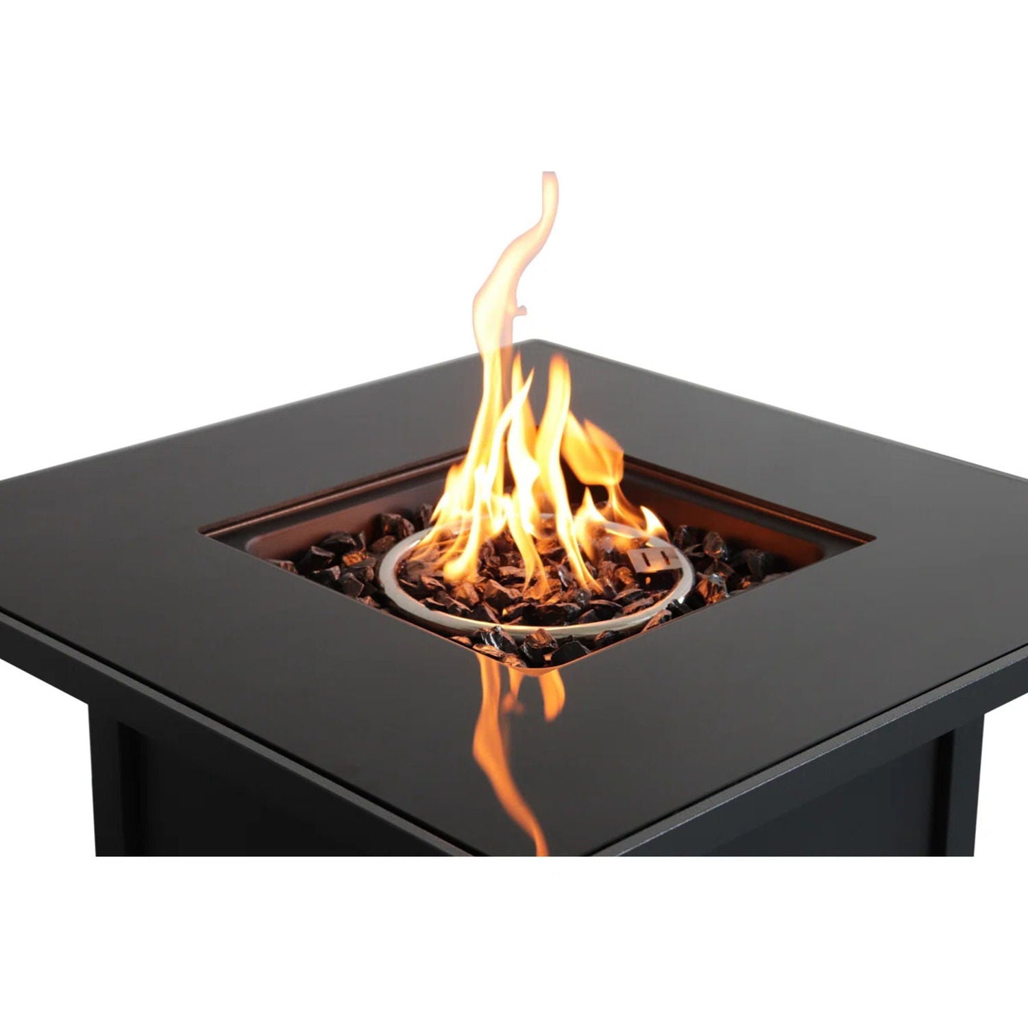 Powdercoated Fire Pit With Top - Best Buy Furniture