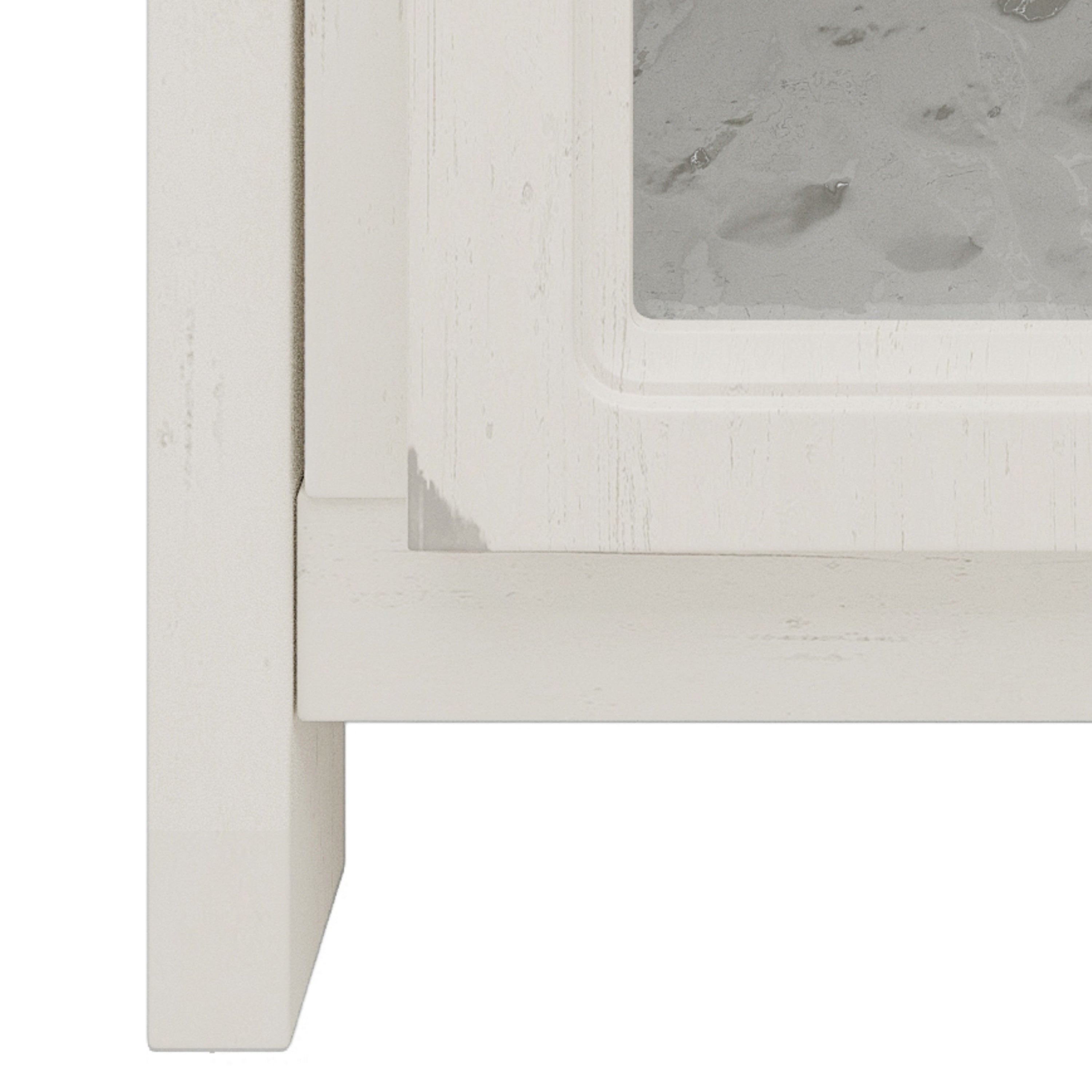 31' Vintage Farmhouse Bathroom Vanity with Ceramic Sink