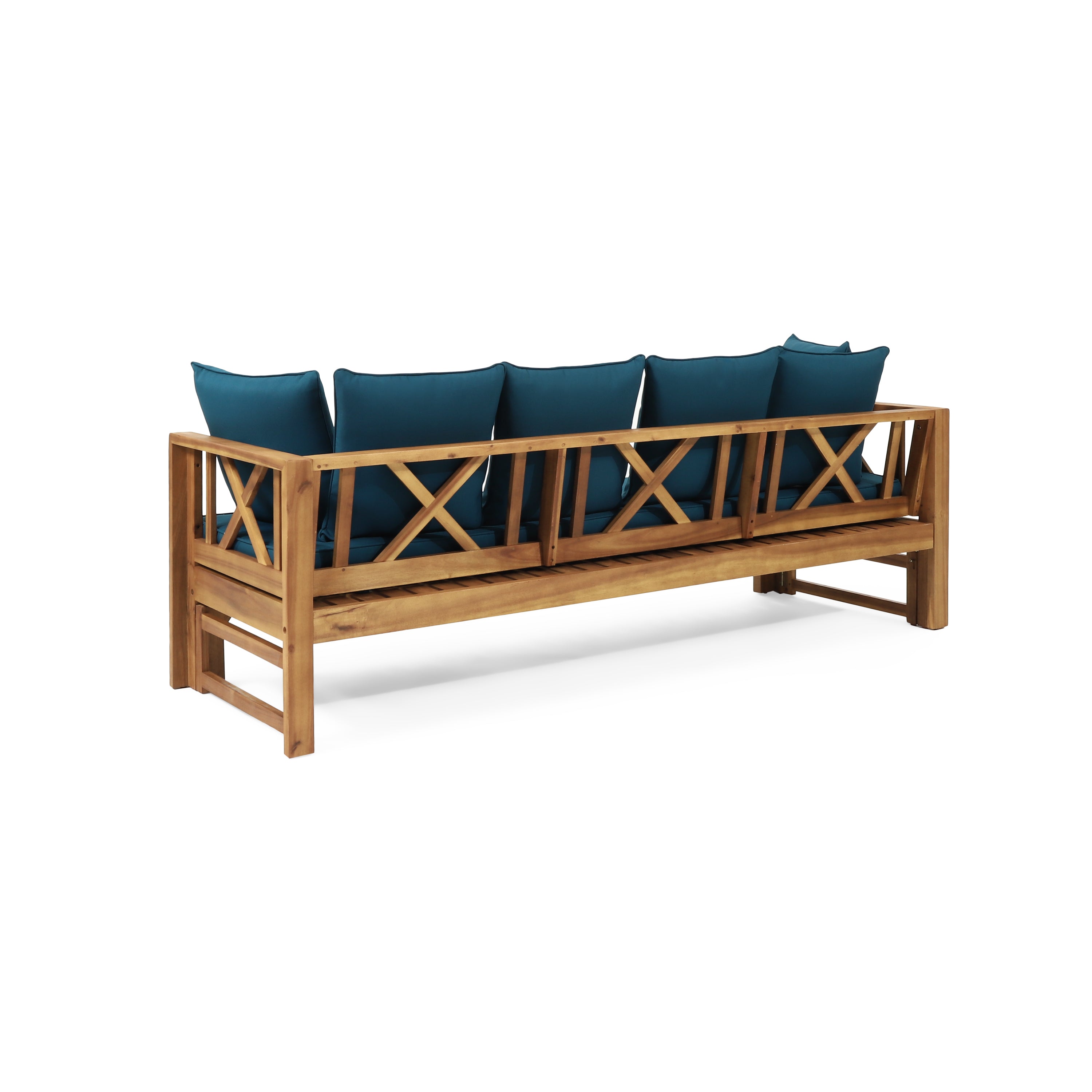 The Eldrin™ Rustic Acacia Daybed
