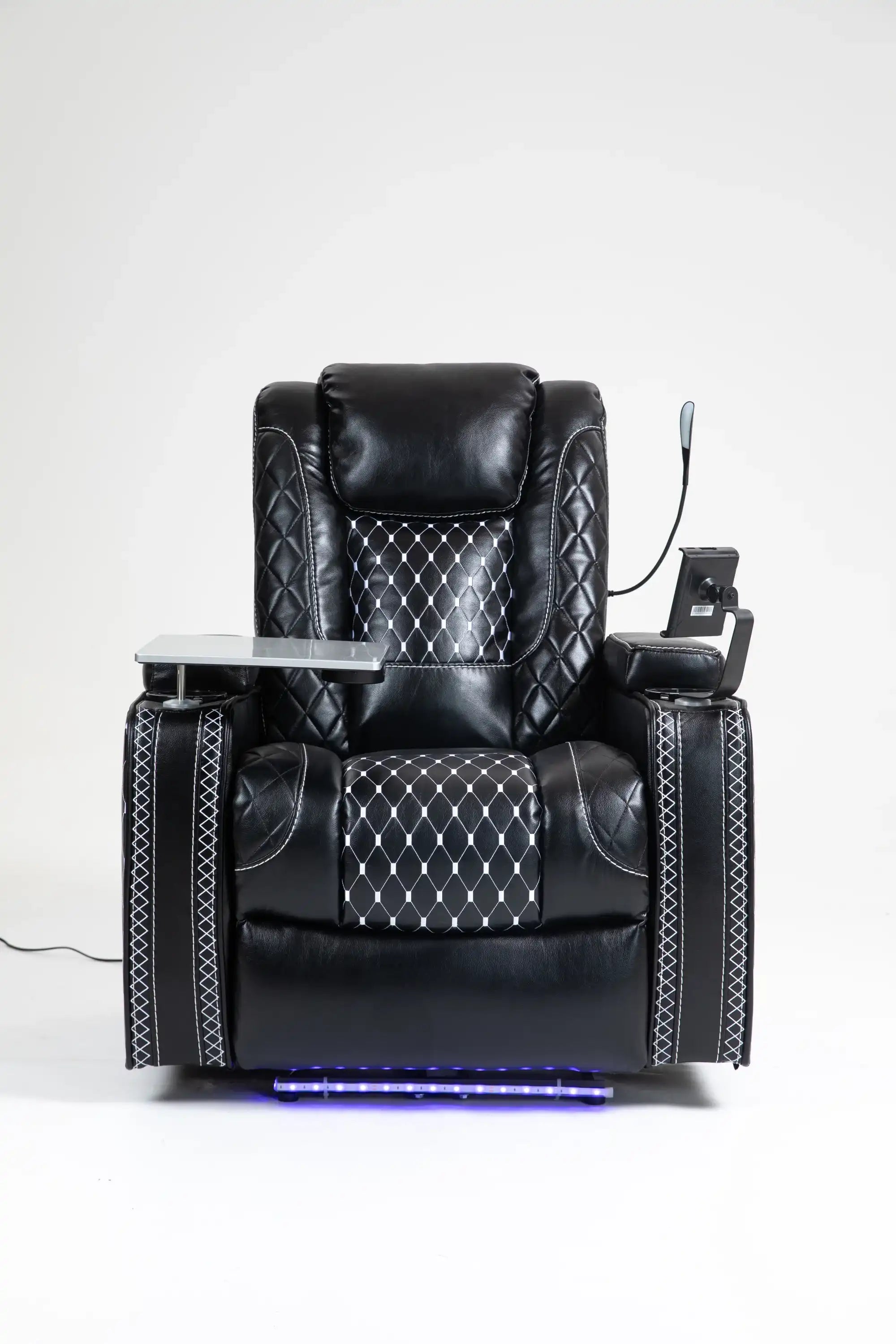 Zeela Gravity Recliner with Storage Armrest & LED Light