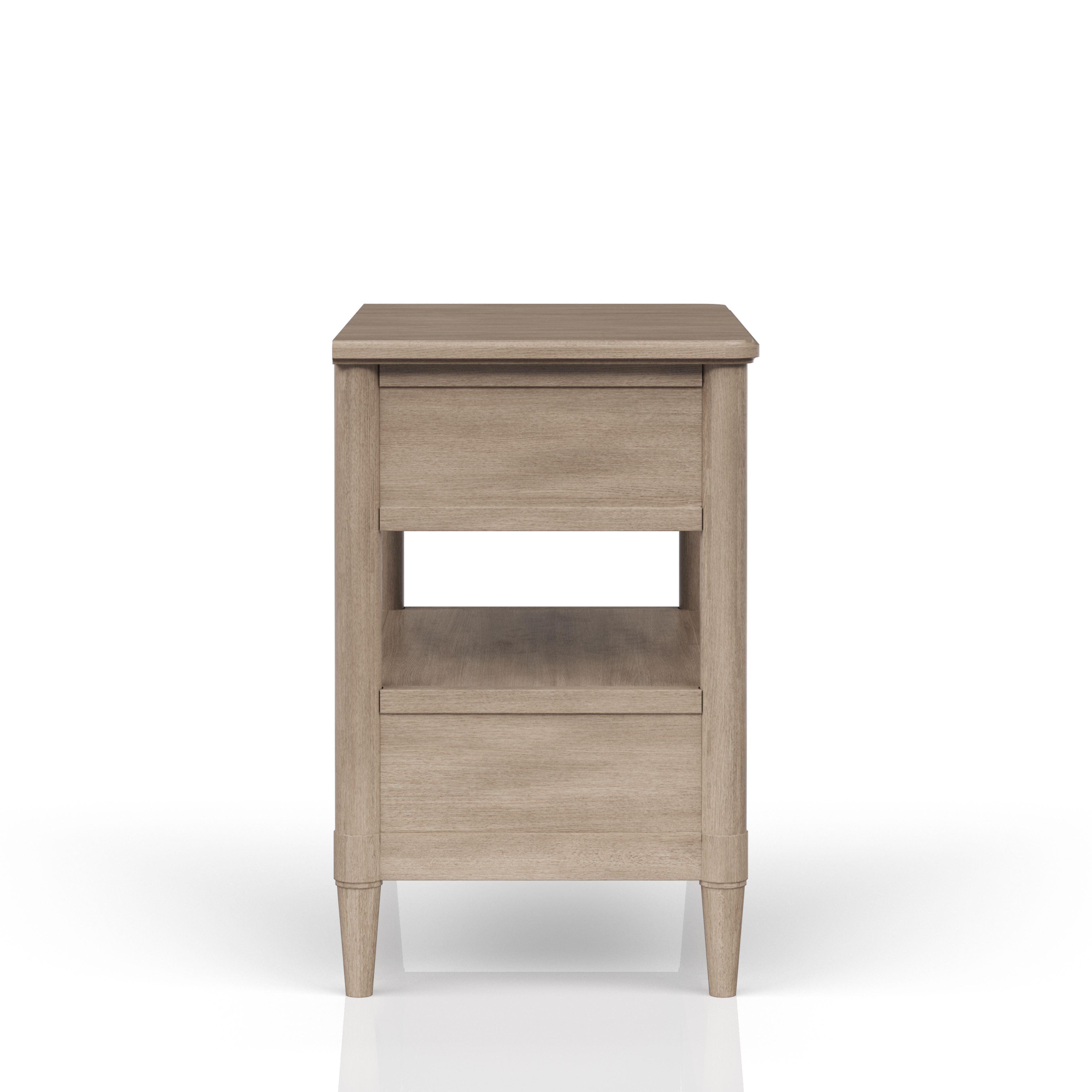 Open Nightstand With 2 Drawers - Best Buy Furniture