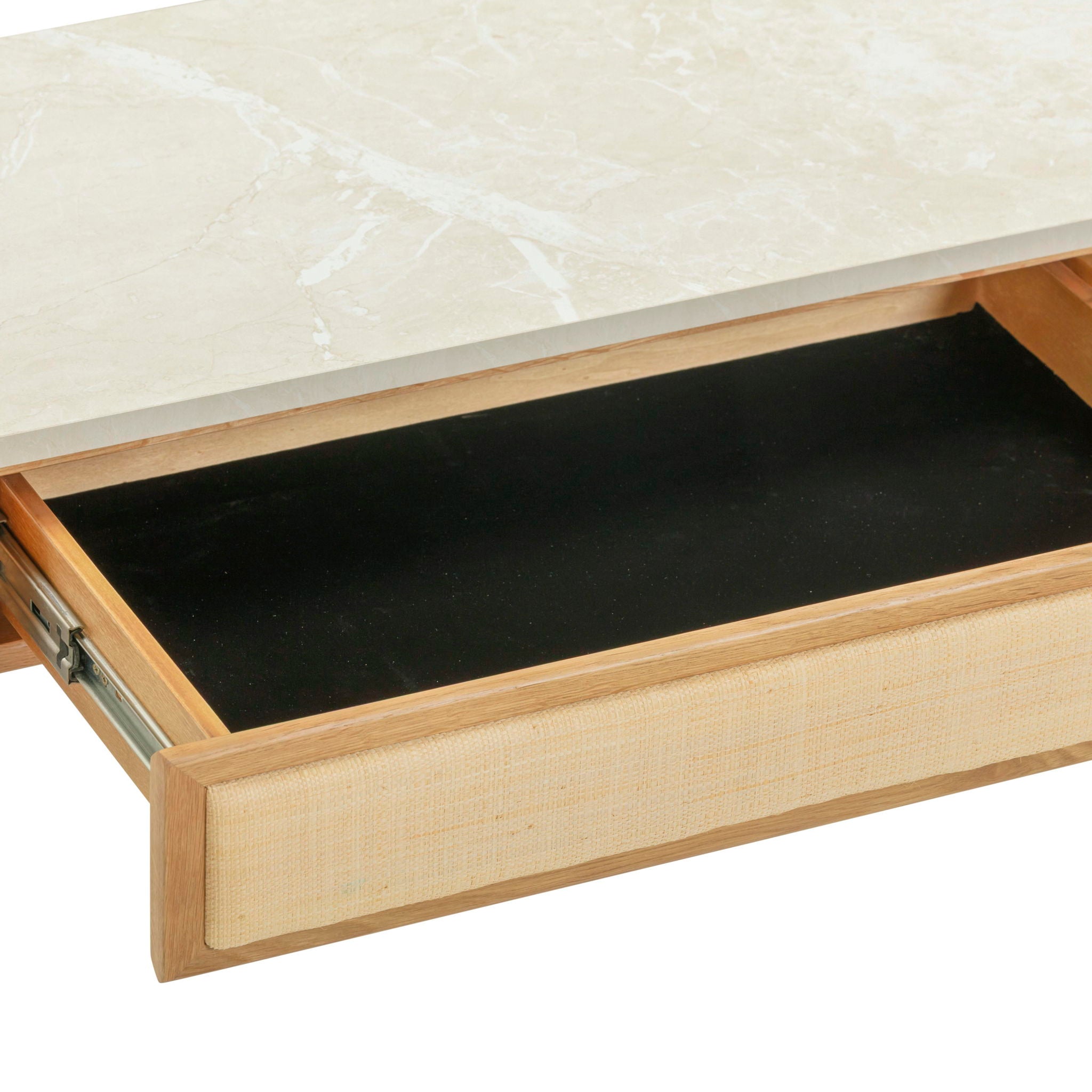 Paige - Console / Desk - Natural Oak