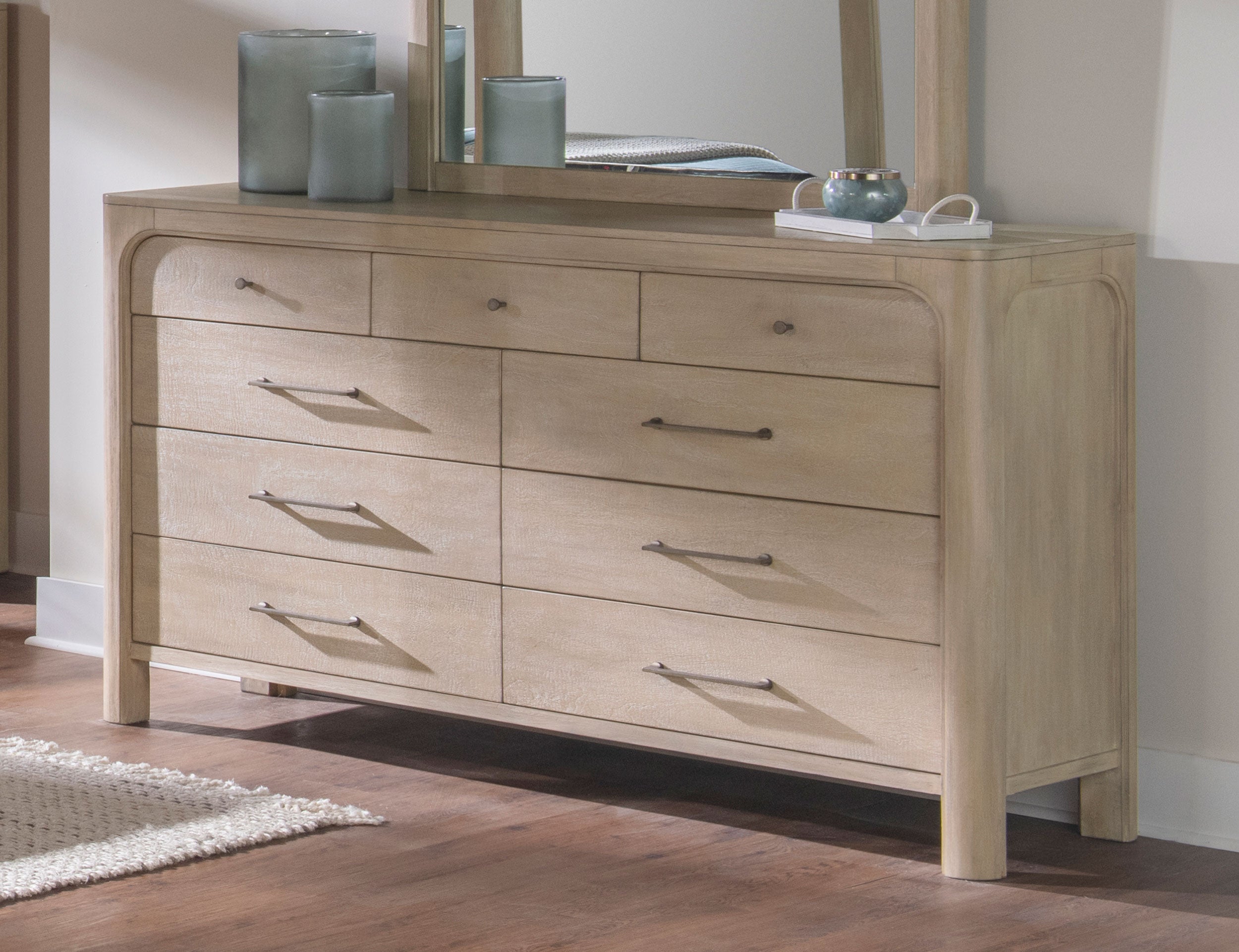 Solano 9-drawer Bedroom Dresser Cabinet Weathered Mango-