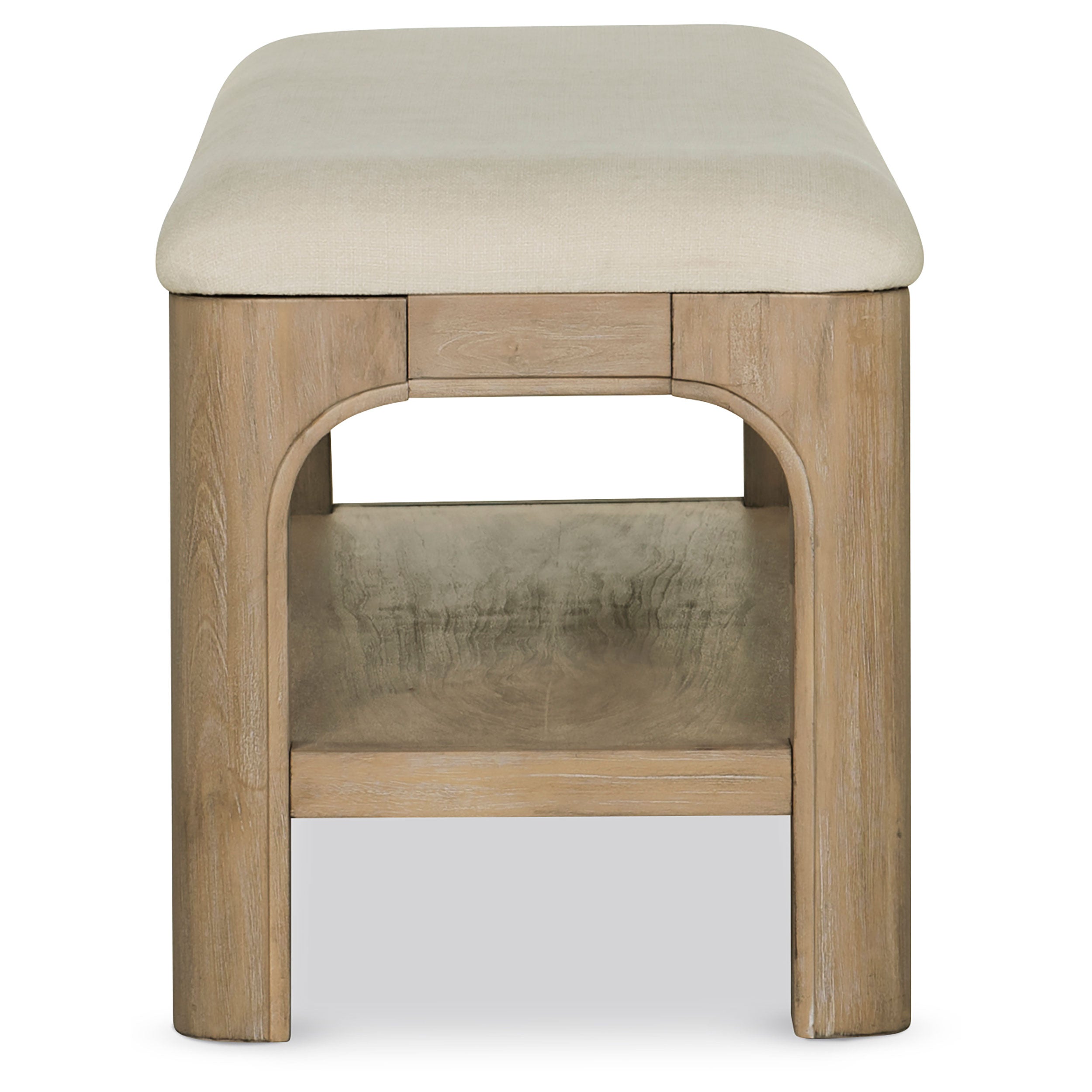 Solano 52-inch Bedroom Bed End Bench Weathered Mango-