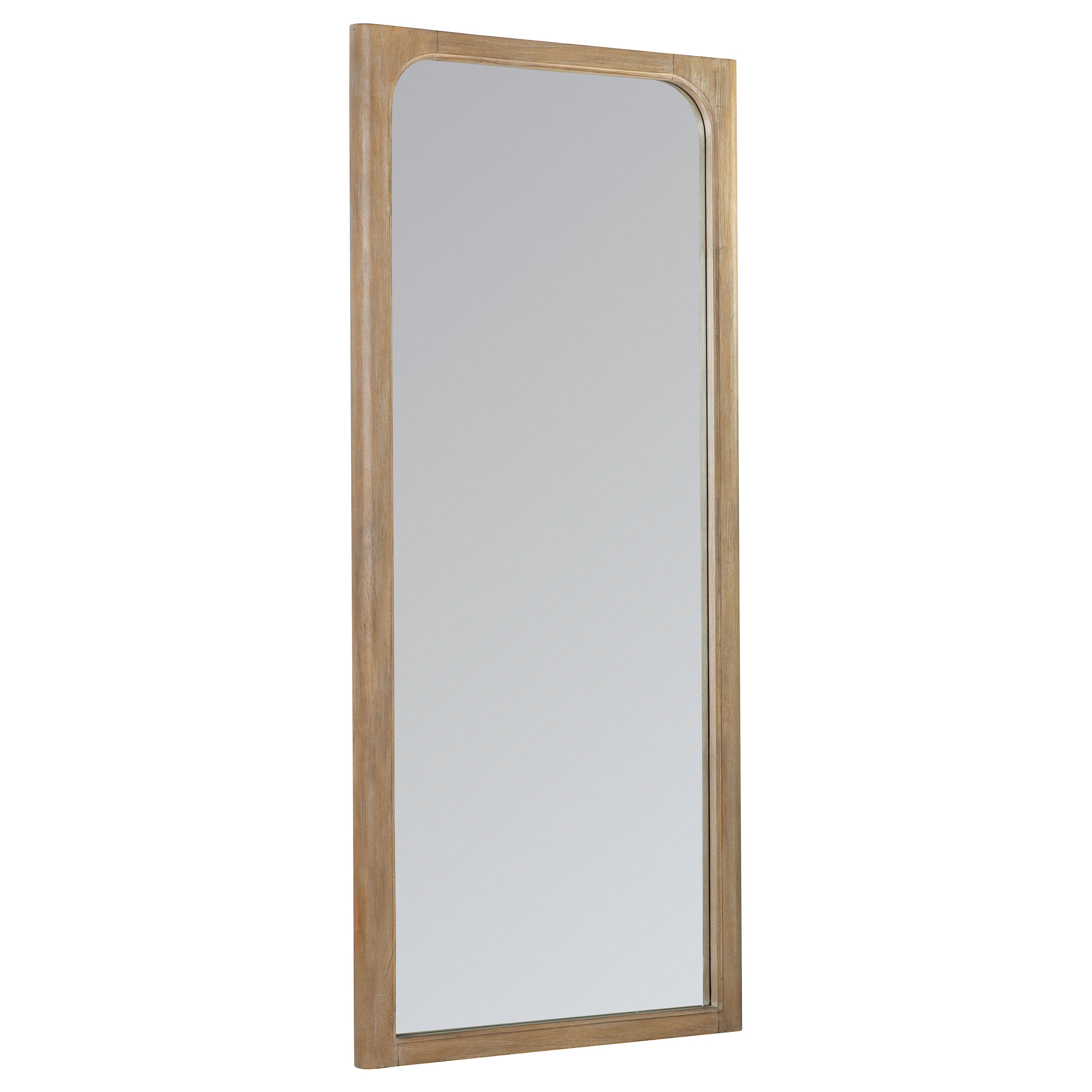 Solano 80-inch Full Length Floor Mirror Weathered Mango-