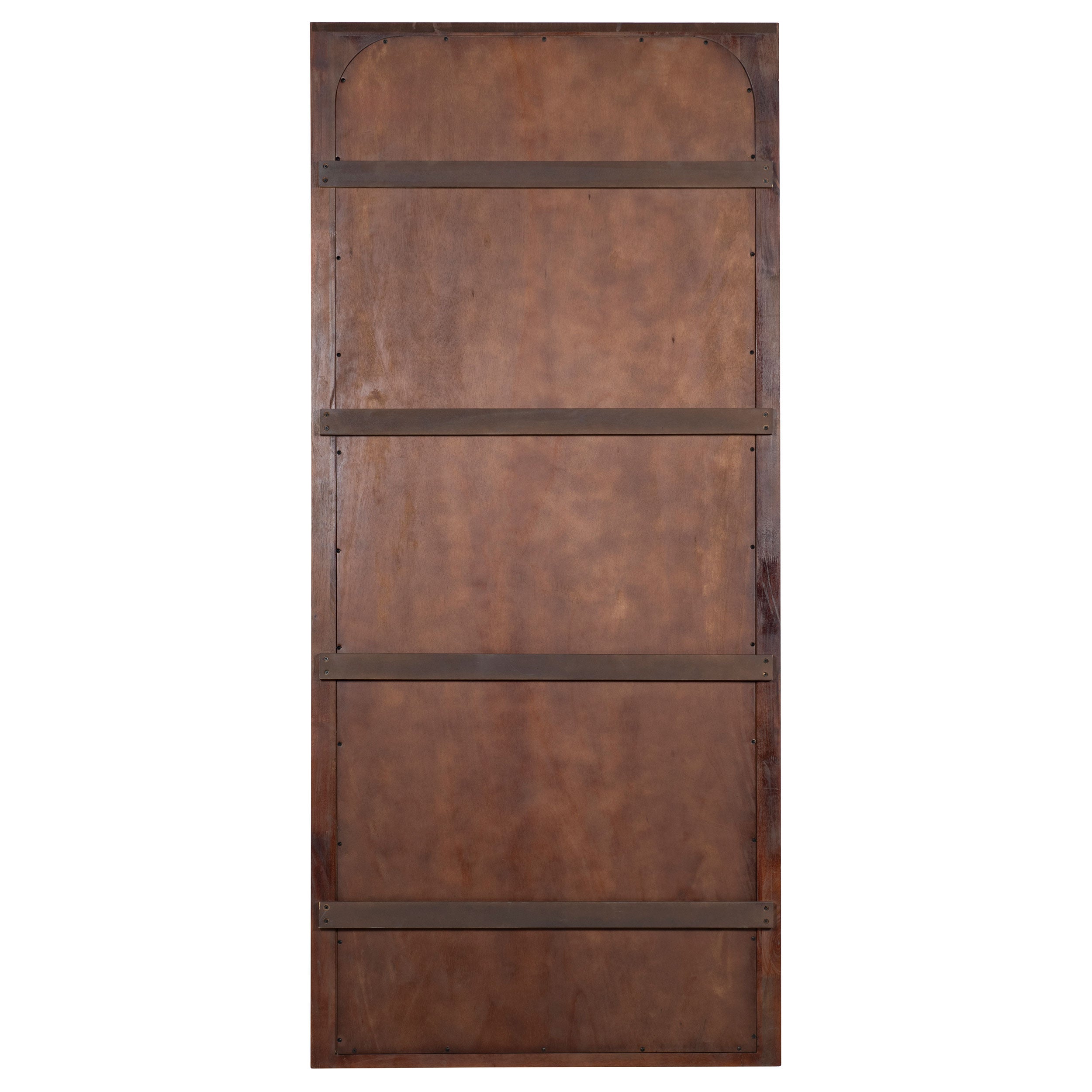 Solano 80-inch Full Length Floor Mirror Weathered Mango-
