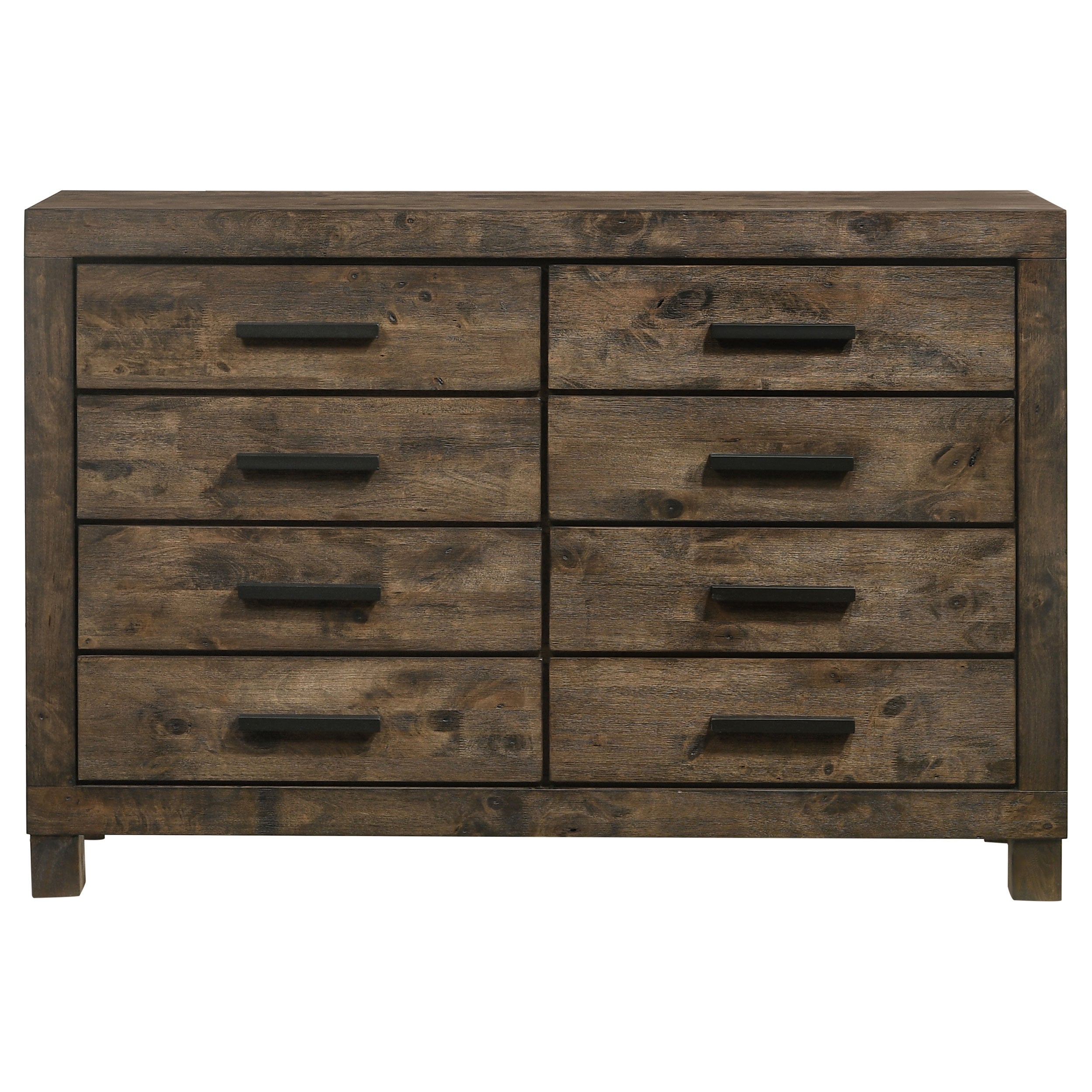 Woodmont 8-drawer Dresser Rustic Golden Brown-CoasterEveryday