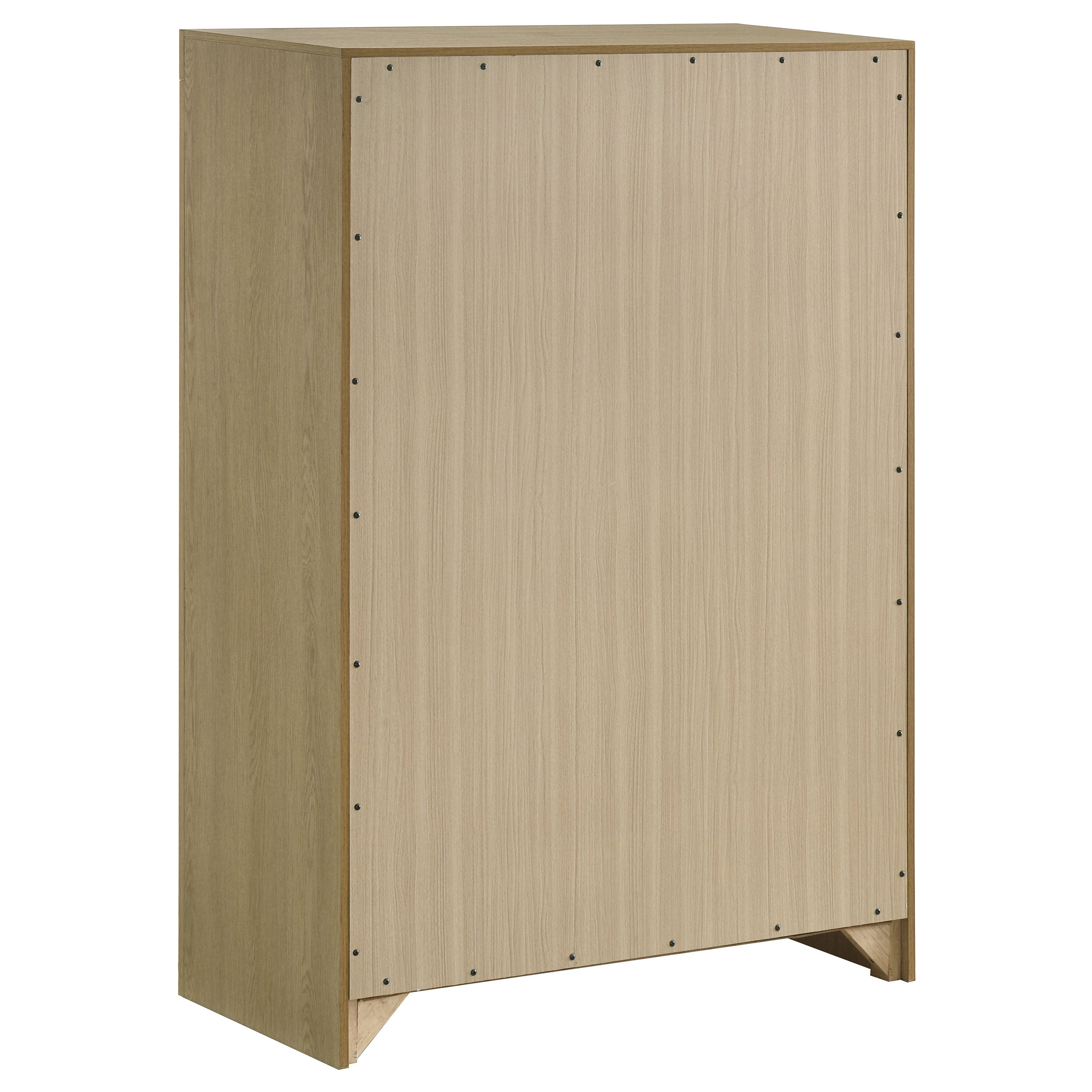 Hendricks 5-drawer Bedroom Chest of Drawers Light Oak-