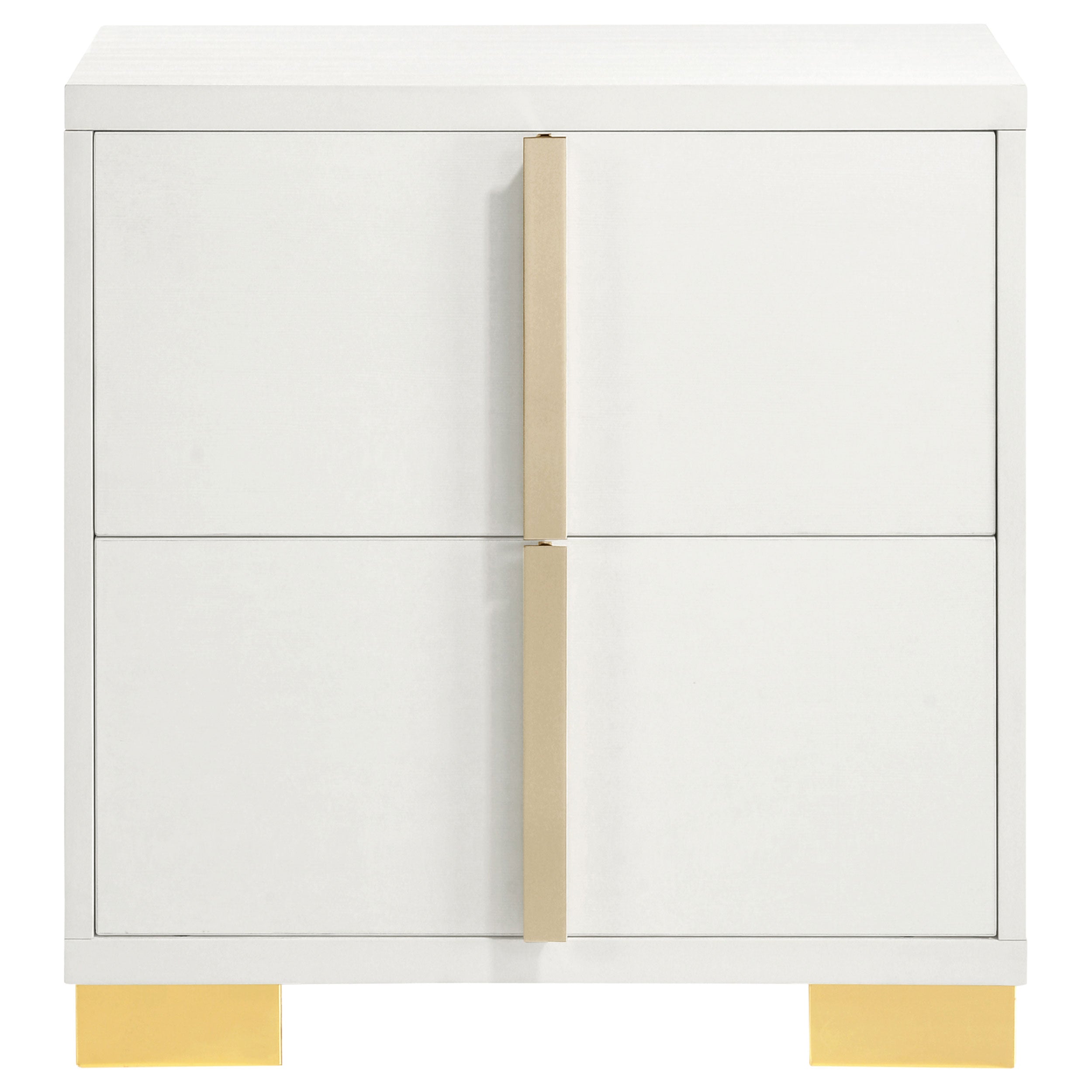 Marceline 2-drawer Nightstand White-