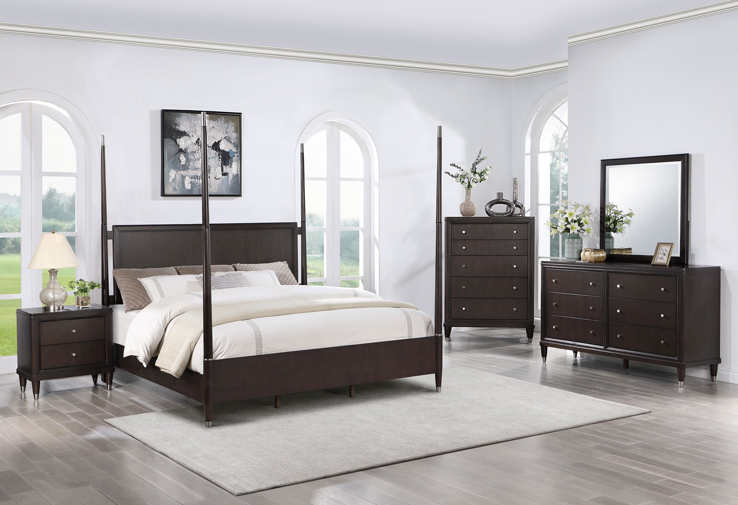 Emberlyn 5-drawer Bedroom Chest Brown-