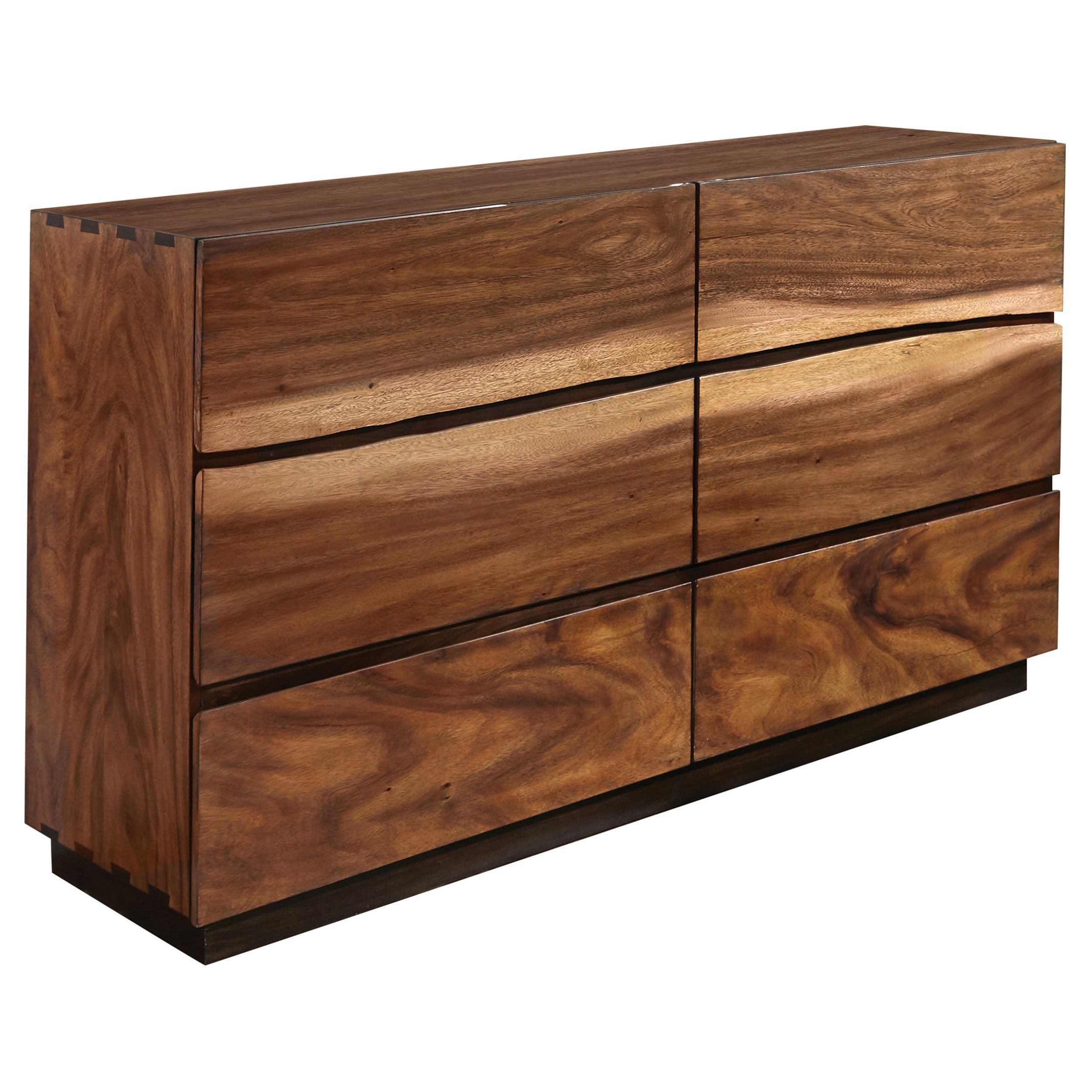 Winslow 6-drawer Dresser Smokey Walnut-CoasterElevations