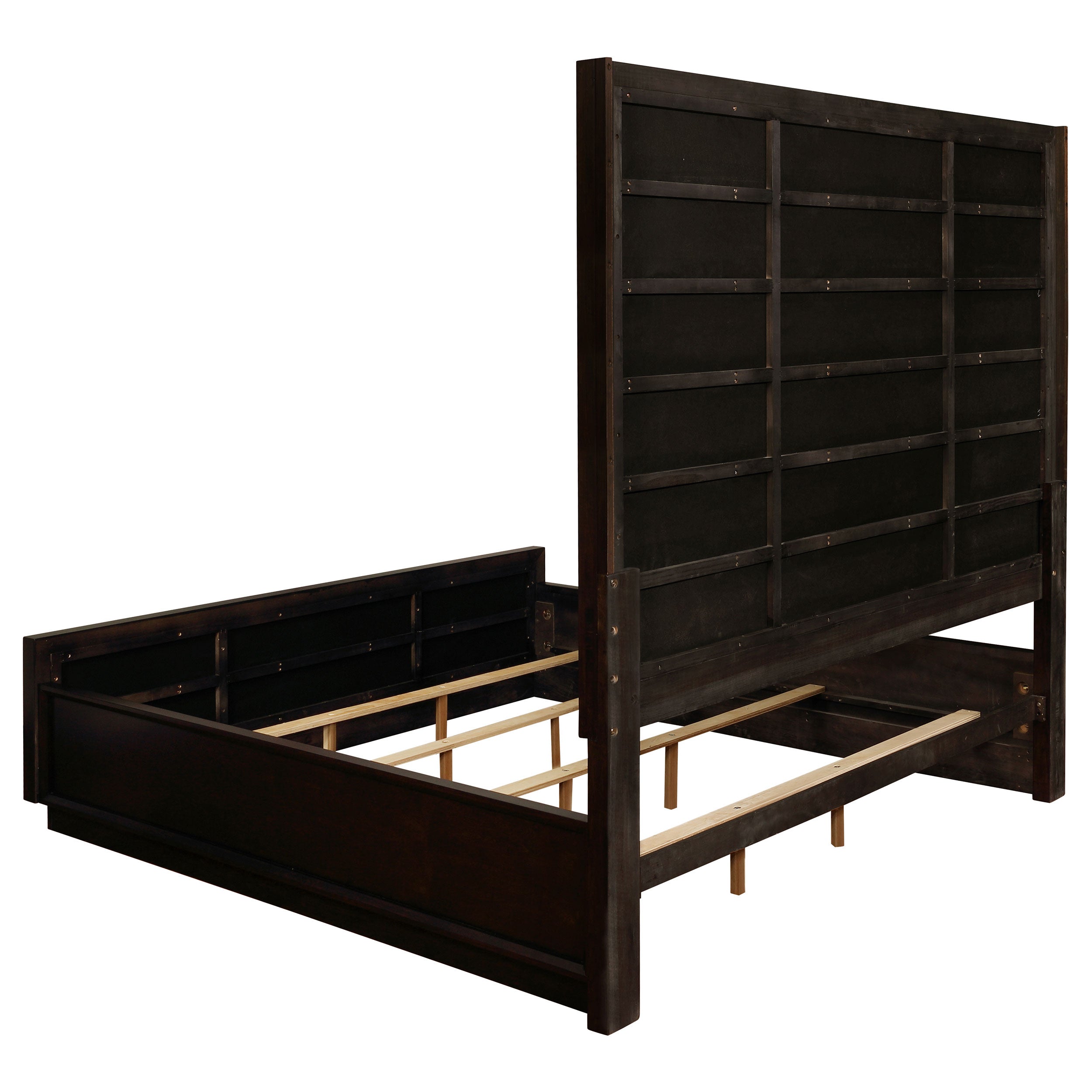 Durango 77-inch Queen Panel Bed Smoked Peppercorn-CoasterElevations