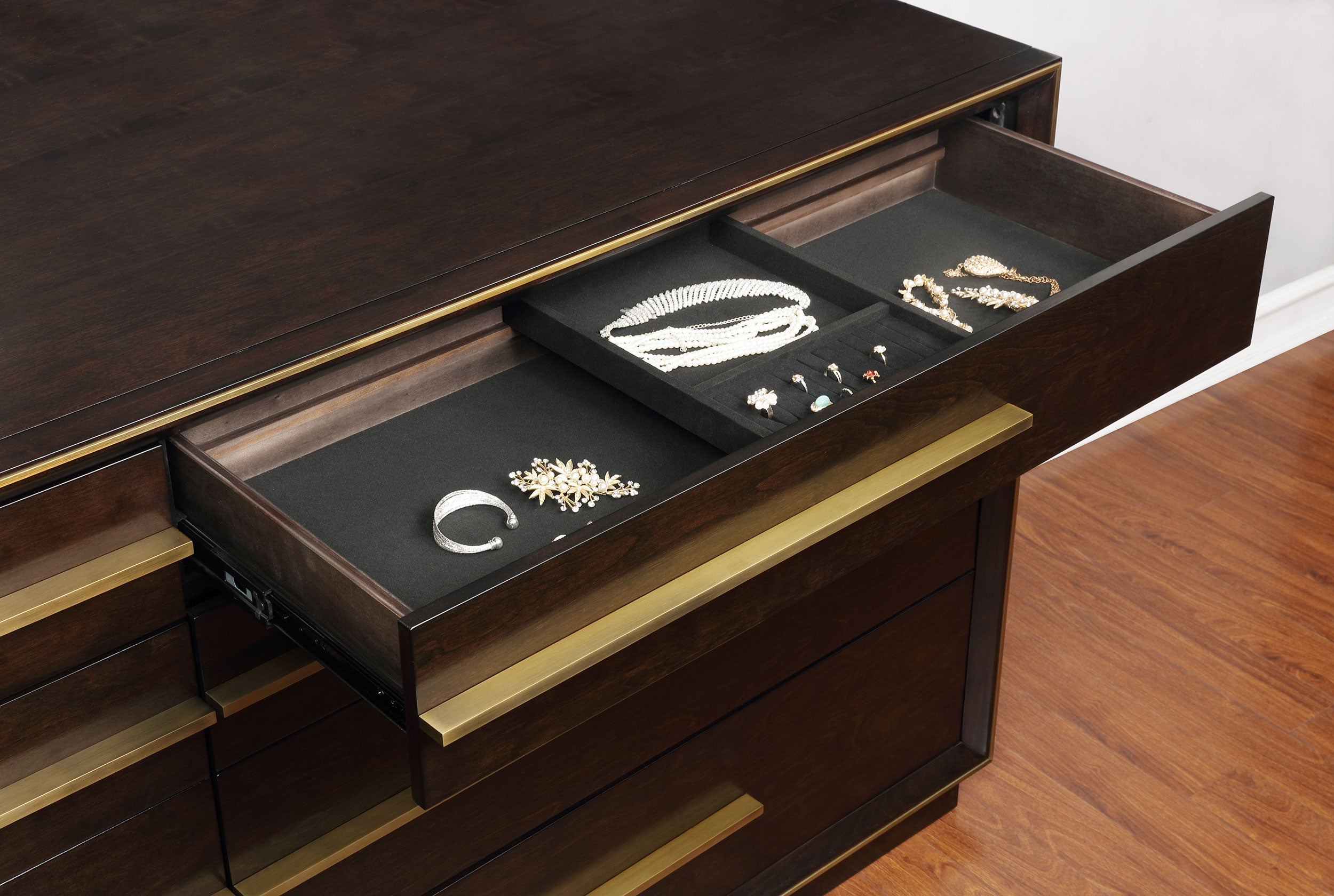Durango 8-drawer Dresser Smoked Peppercorn-CoasterElevations