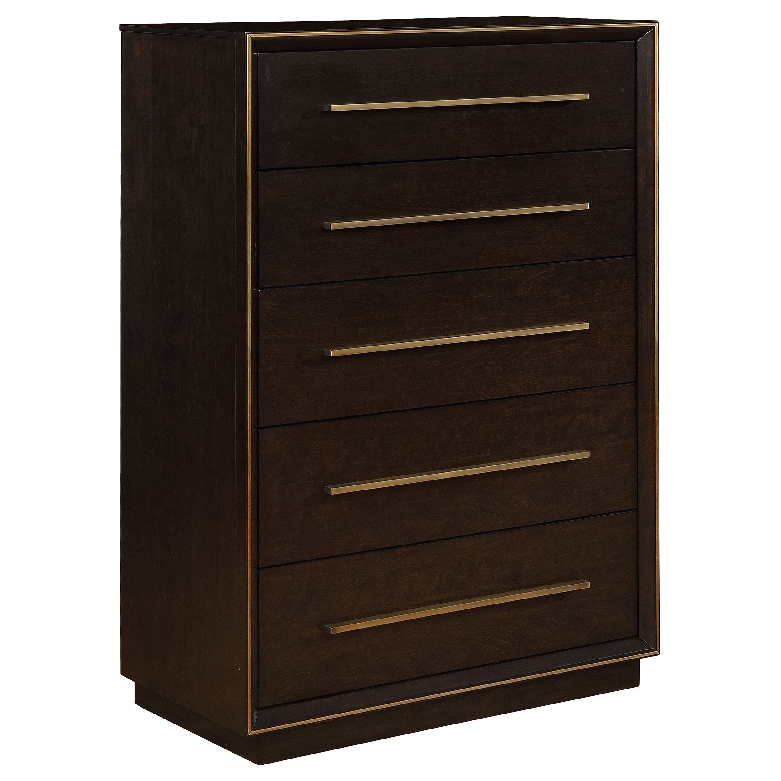 Durango 5-drawer Bedroom Chest Smoked Peppercorn-CoasterElevations