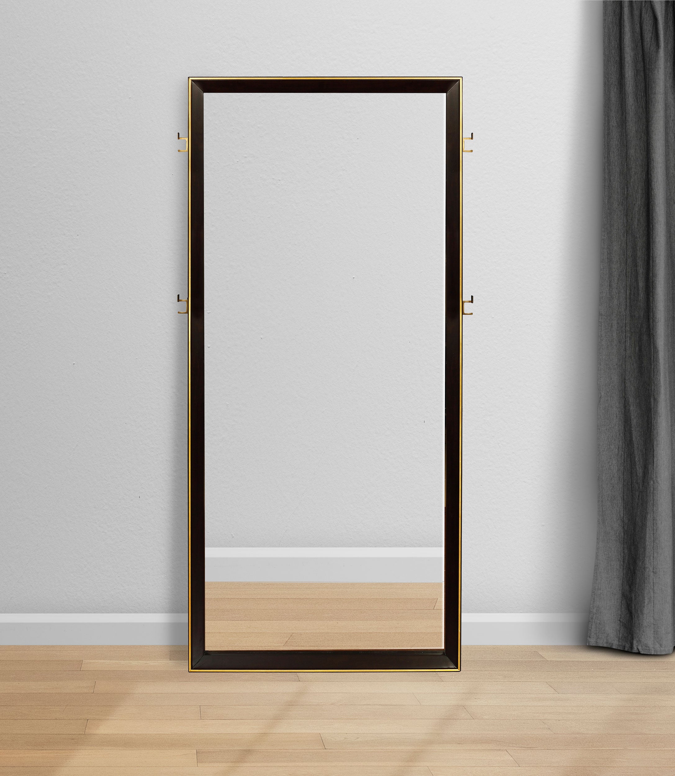 Durango 80-inch Standing Floor Mirror Smoked Peppercorn-CoasterElevations