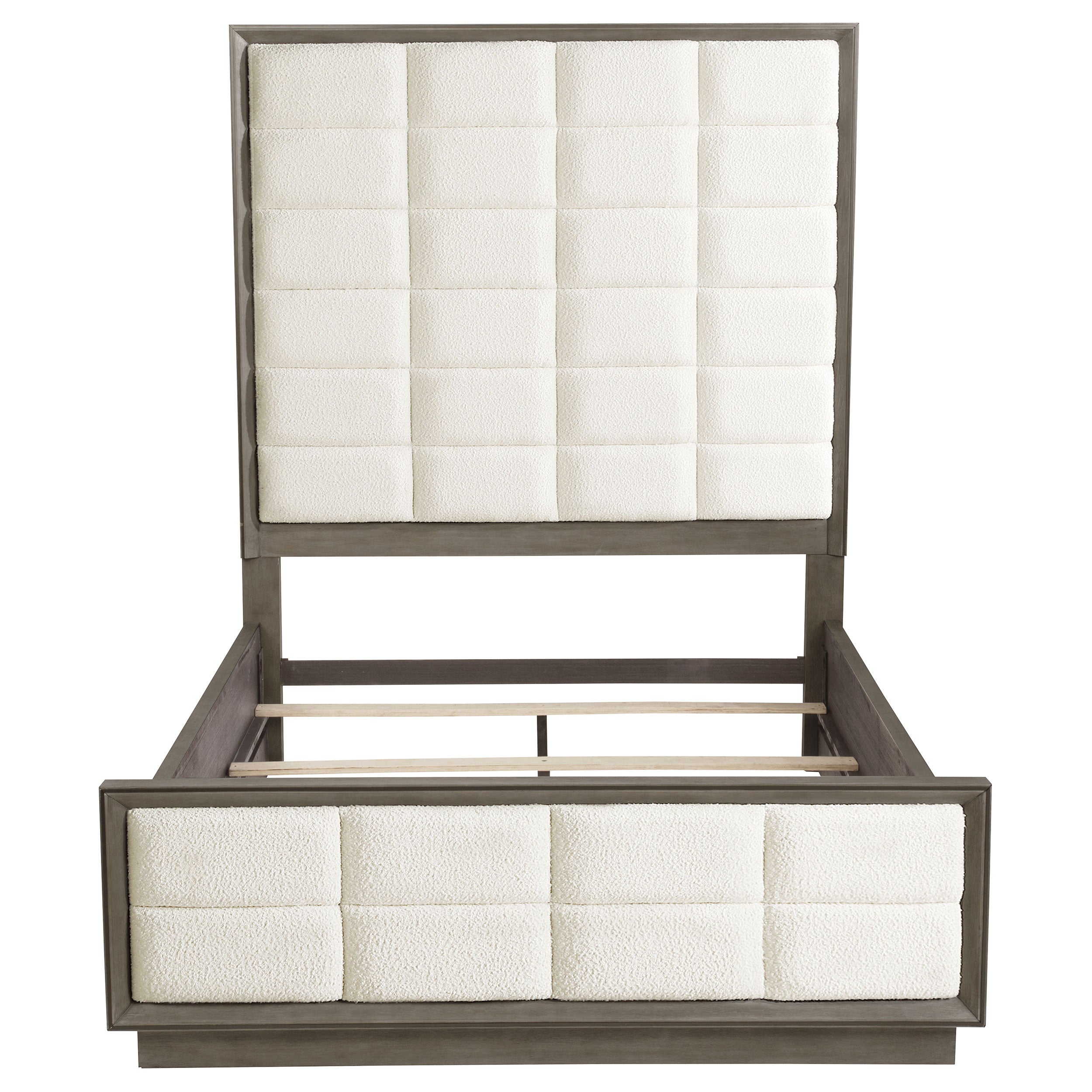Durango 80-inch Queen Panel Bed Taupe Oak-