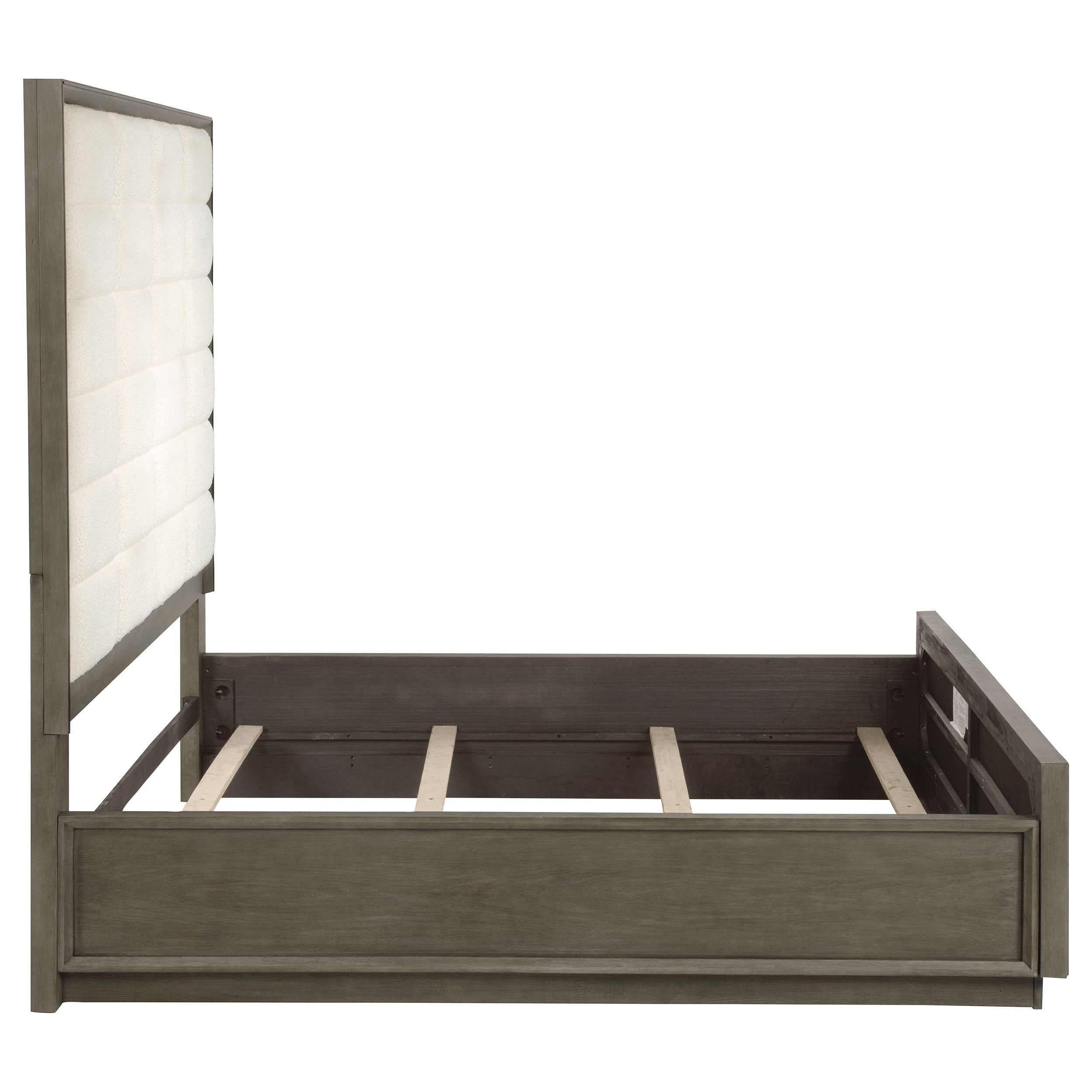 Durango 80-inch Queen Panel Bed Taupe Oak-