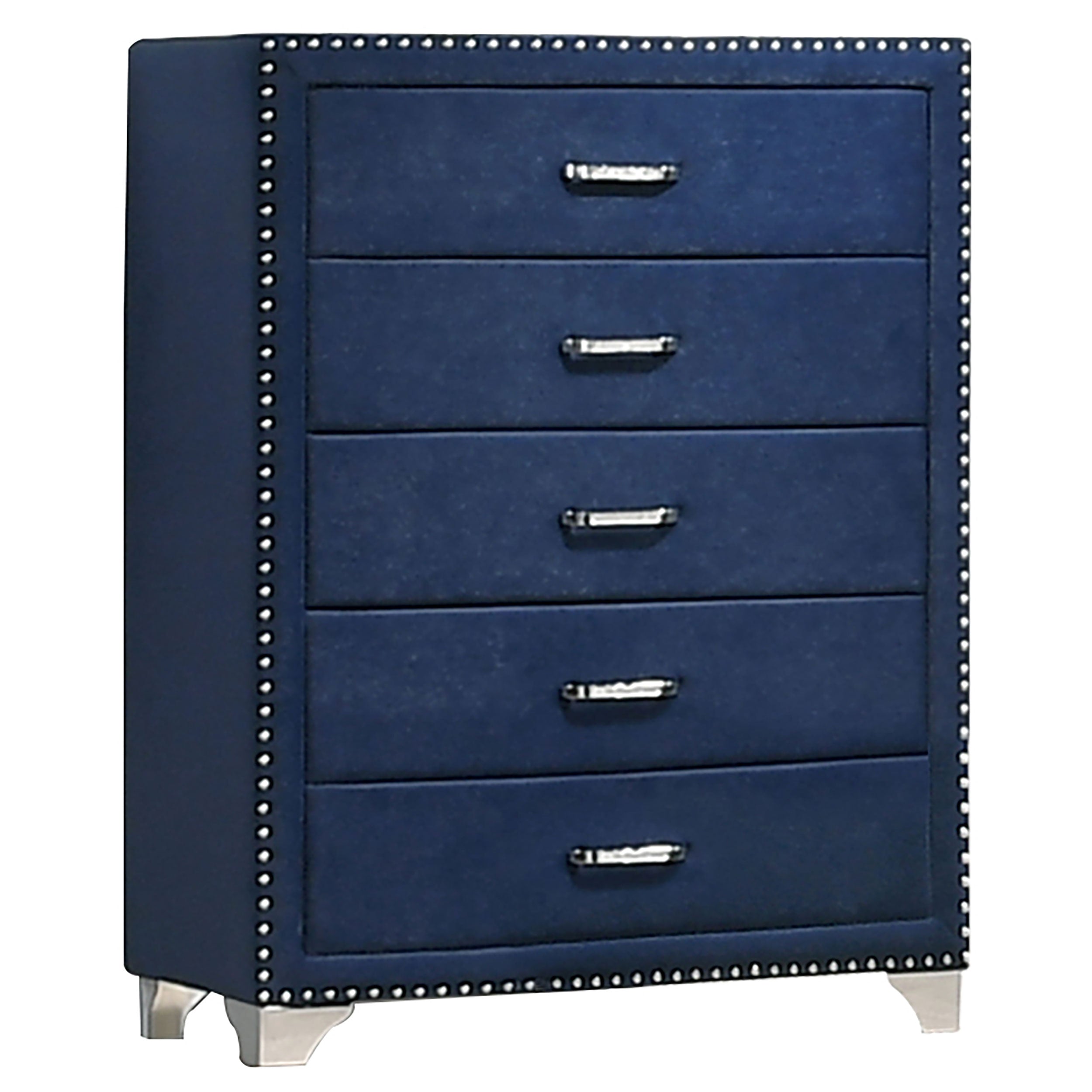 Melody 5-drawer Bedroom Chest Pacific Blue-CoasterEveryday