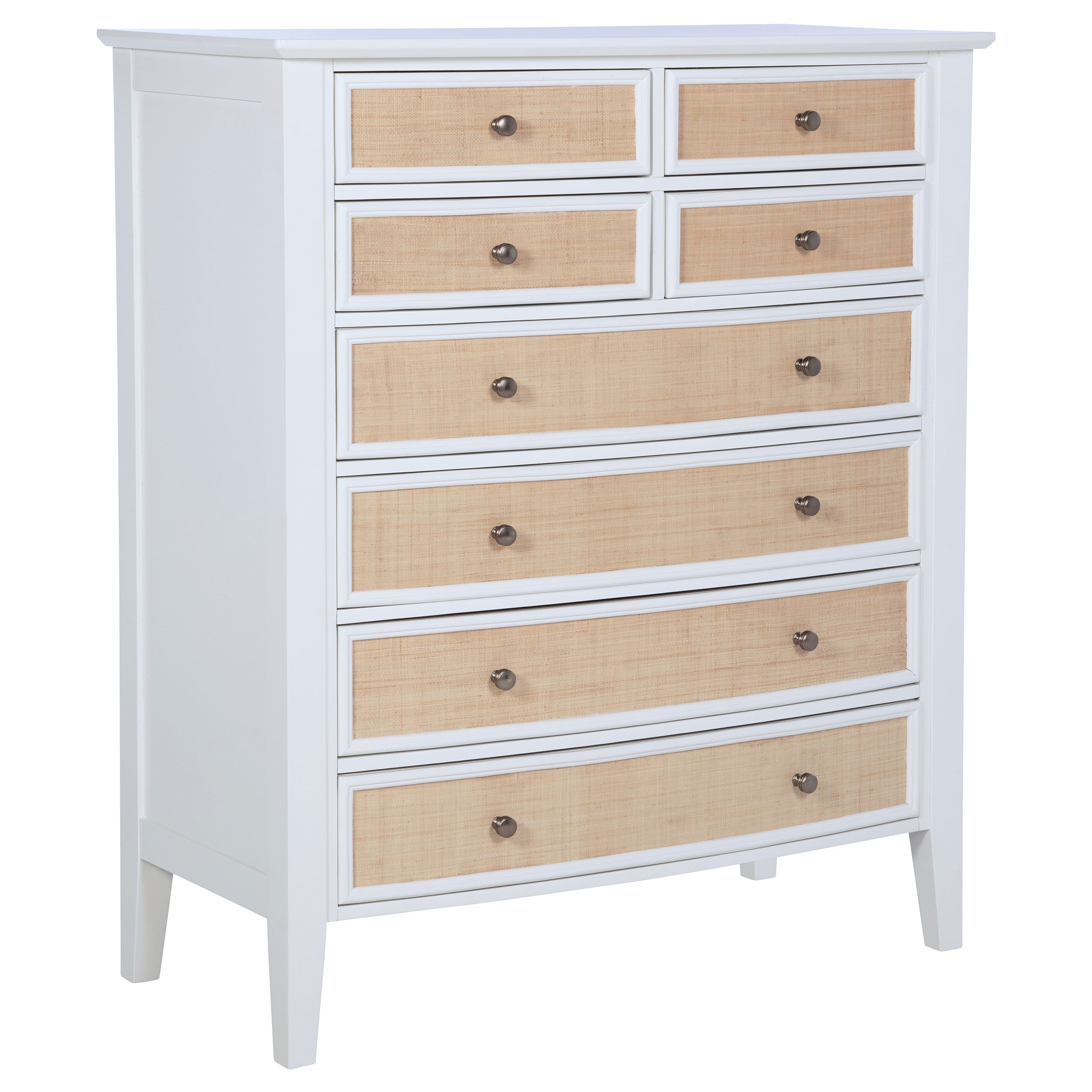 Bexhill 8-drawer Chest of Drawers White-