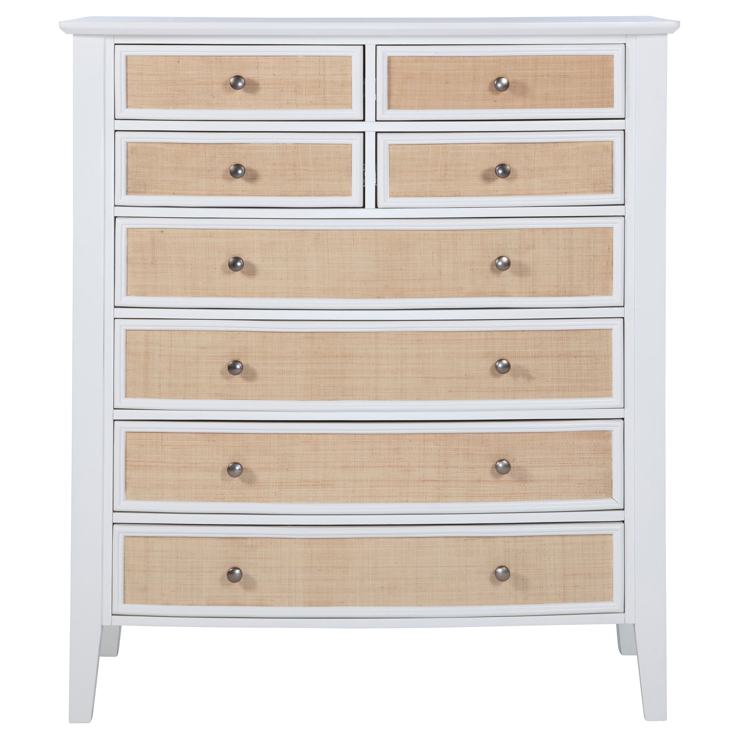 Bexhill 8-drawer Chest of Drawers White-