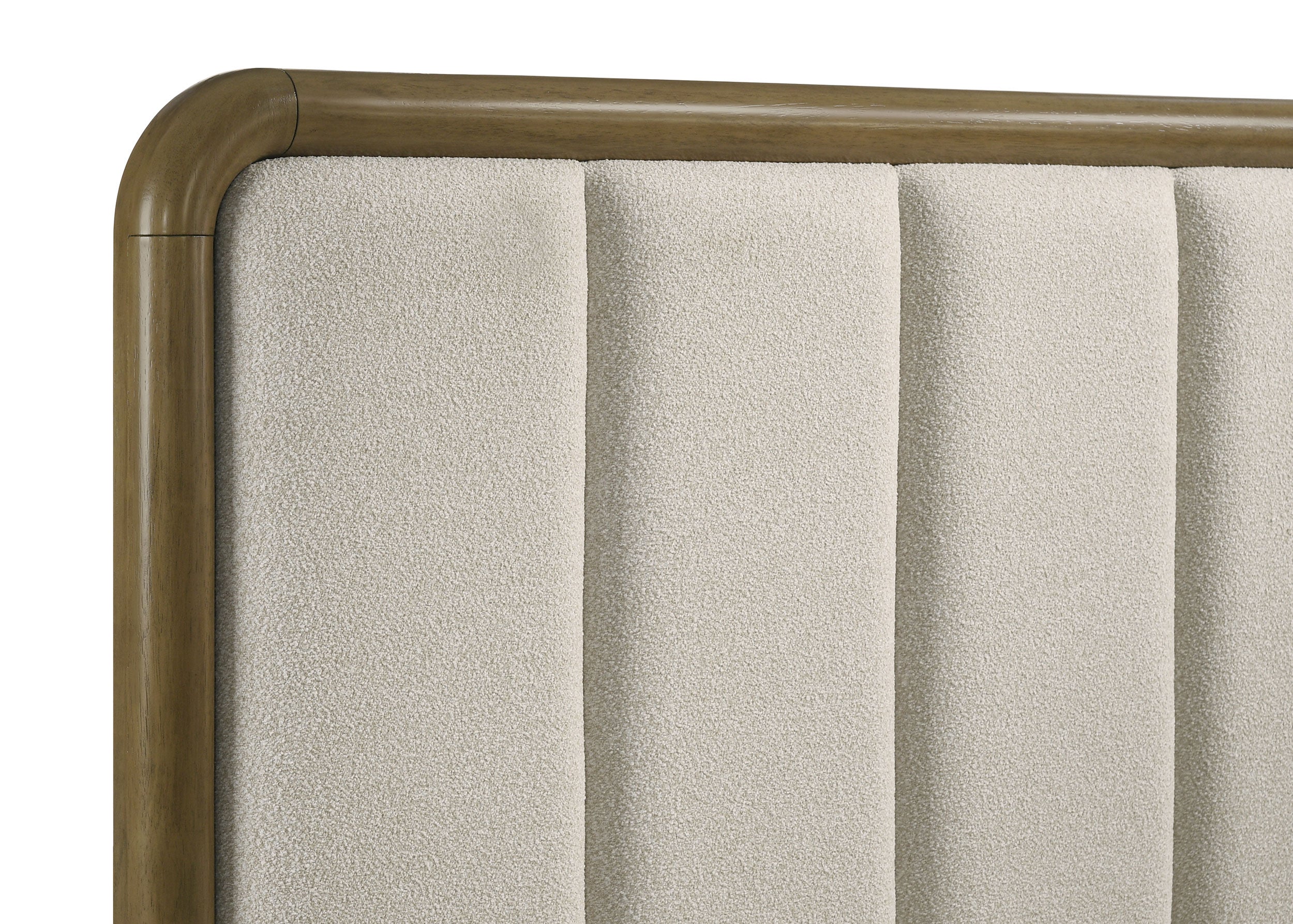 Amsbury 59-inch Upholstered Queen Bed Nutmeg-