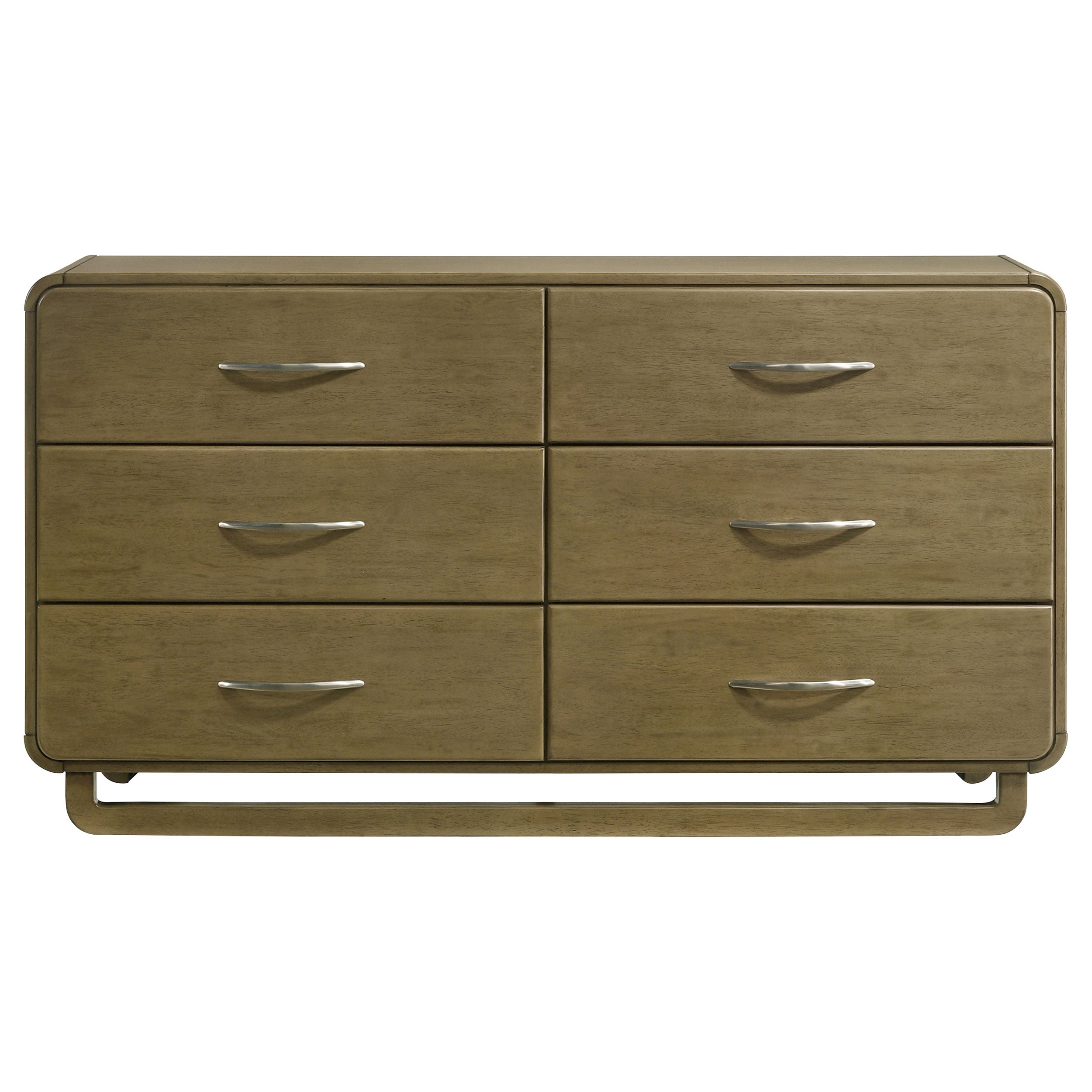 Amsbury 6-drawer Dresser Cabinet Nutmeg-