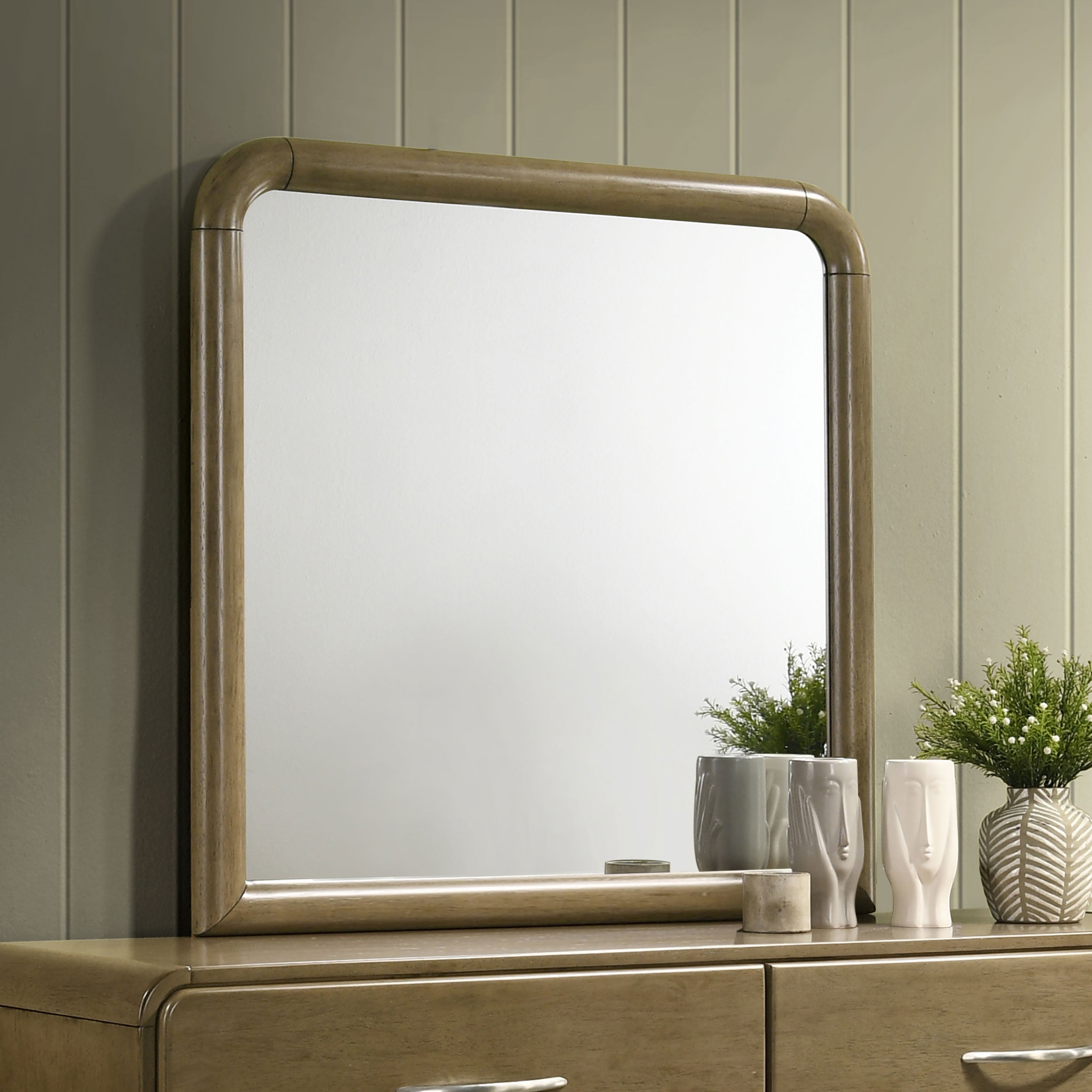 Amsbury Dresser Mirror Nutmeg-