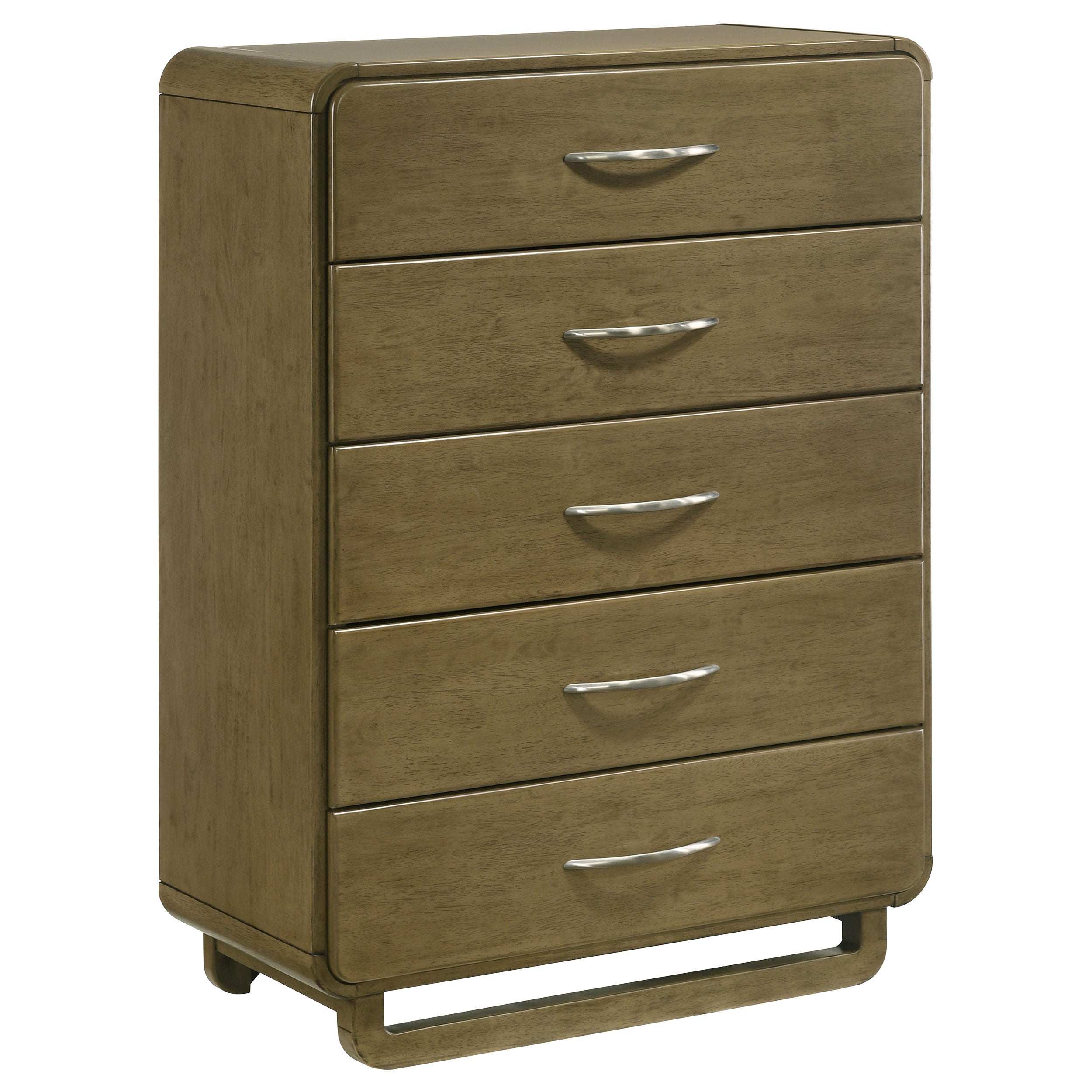 Amsbury 5-drawer Chest of Drawers Nutmeg-