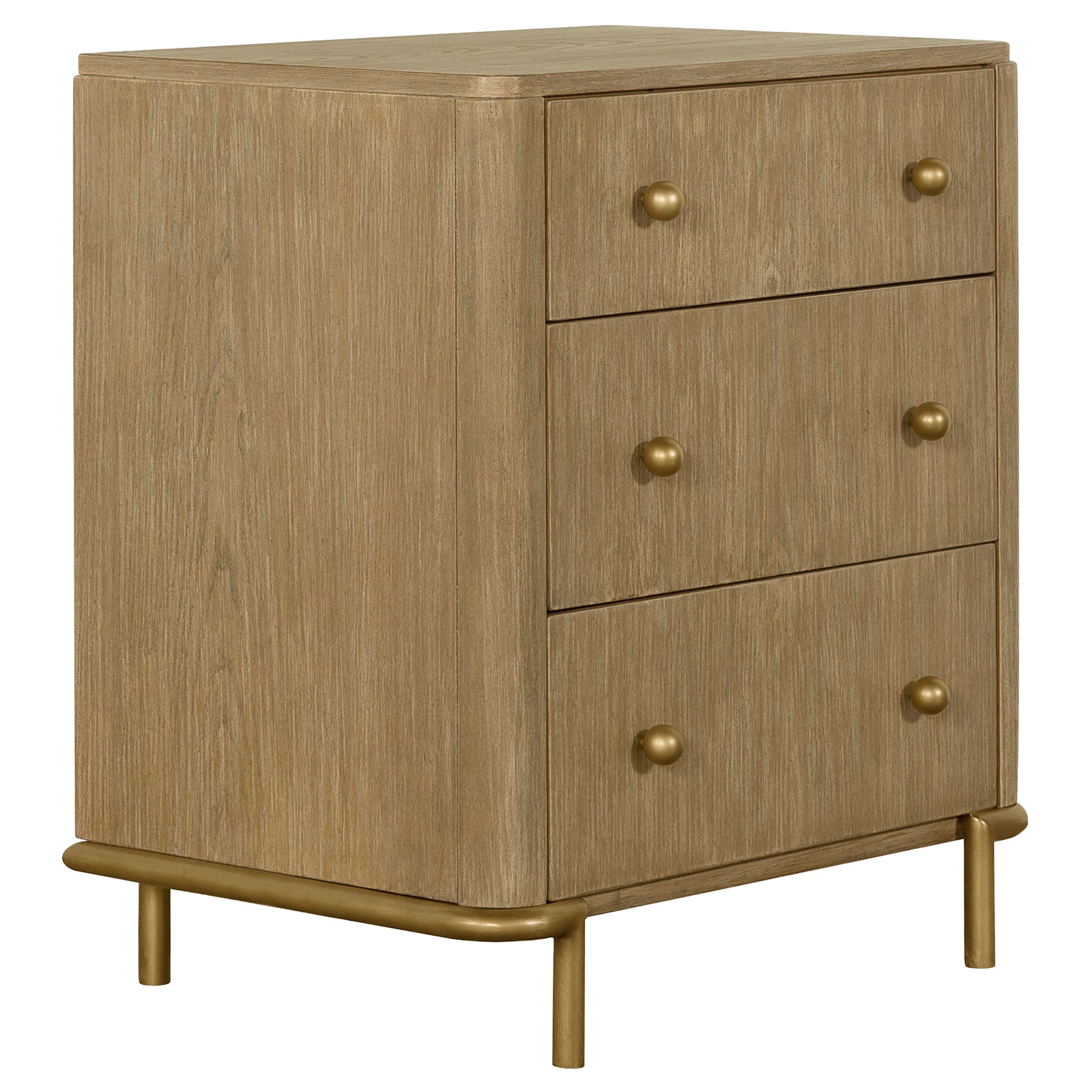Arini 3-drawer Nightstand Sand Wash-CoasterElevations